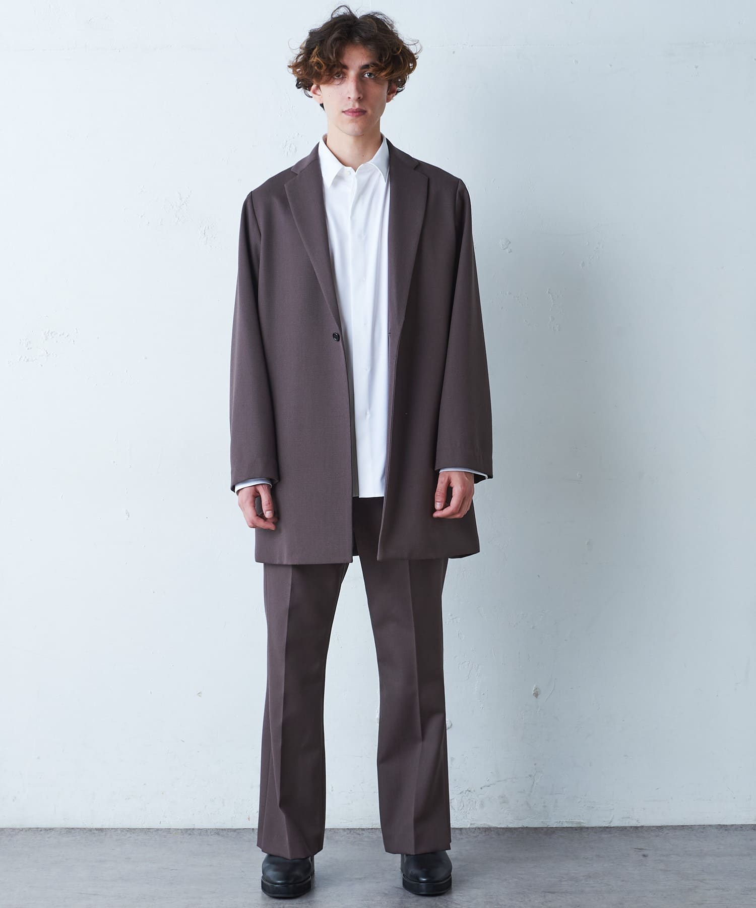 バンブーレーヨンダブルカフスシャツ Lui S ルイス メンズ Pal Closet パルクローゼット パルグループ公式ファッション通販 サイト