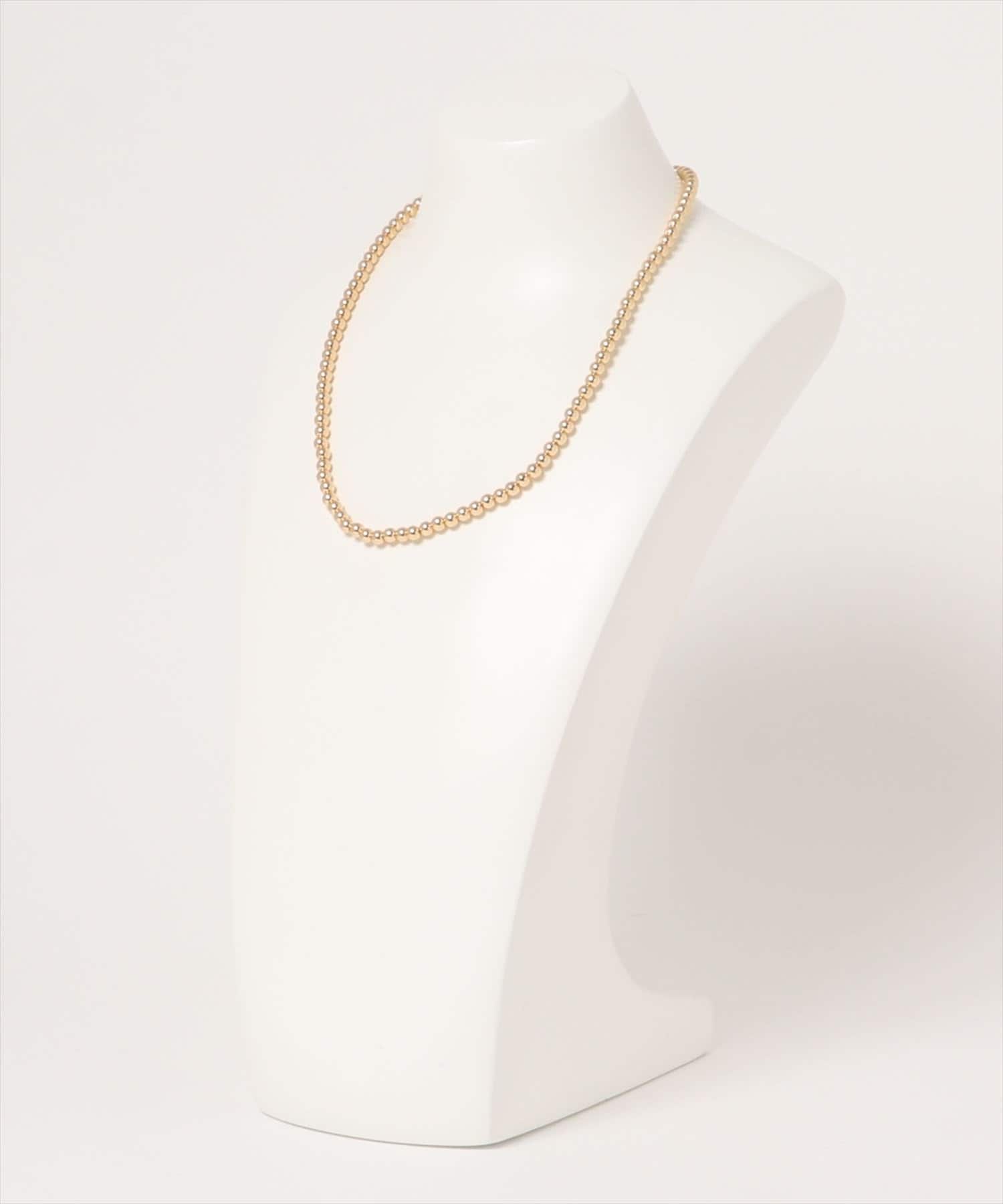 natural couture(ナチュラルクチュール) ボールチェーンネックレス