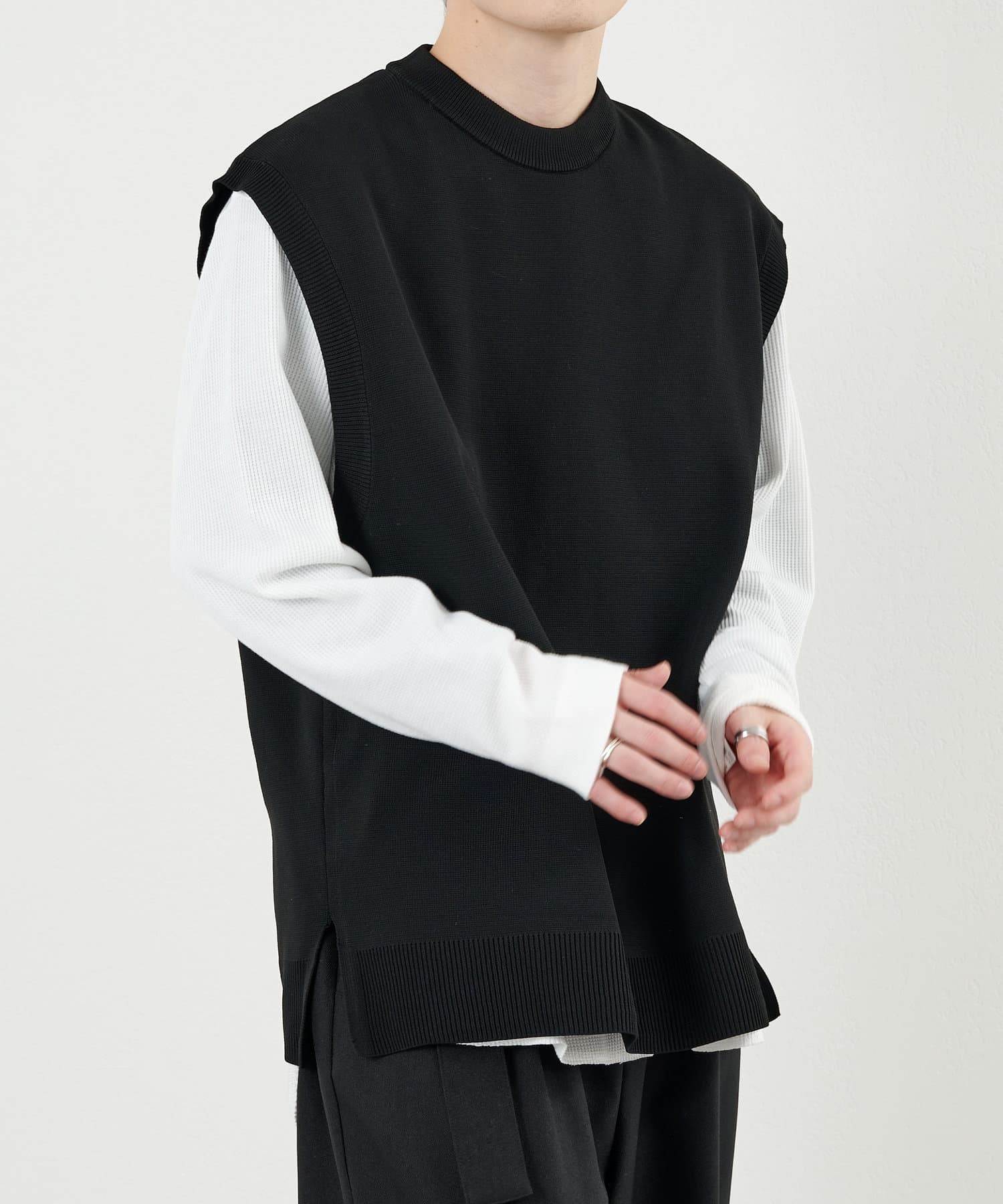 エステルヤーンクルーネックベスト Colony 2139 コロニー トゥーワンスリーナイン メンズ Pal Closet パルクローゼット パルグループ公式ファッション通販サイト