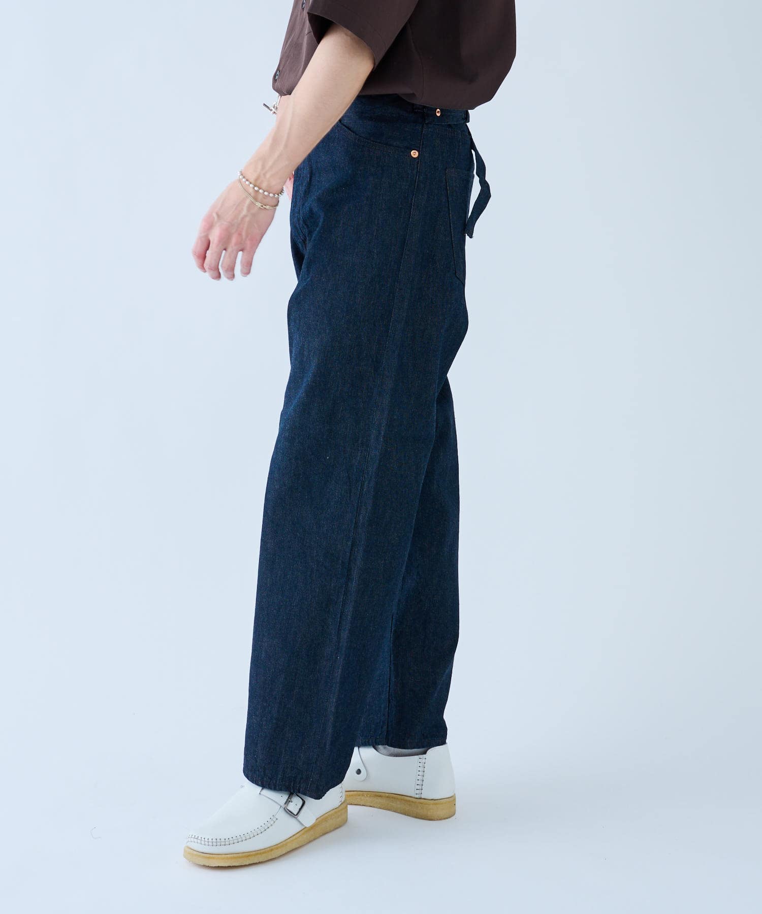 KAPTAIN SUNSHINE / Wide 5PKT Trousers | BLOOM&BRANCH(ブルーム 