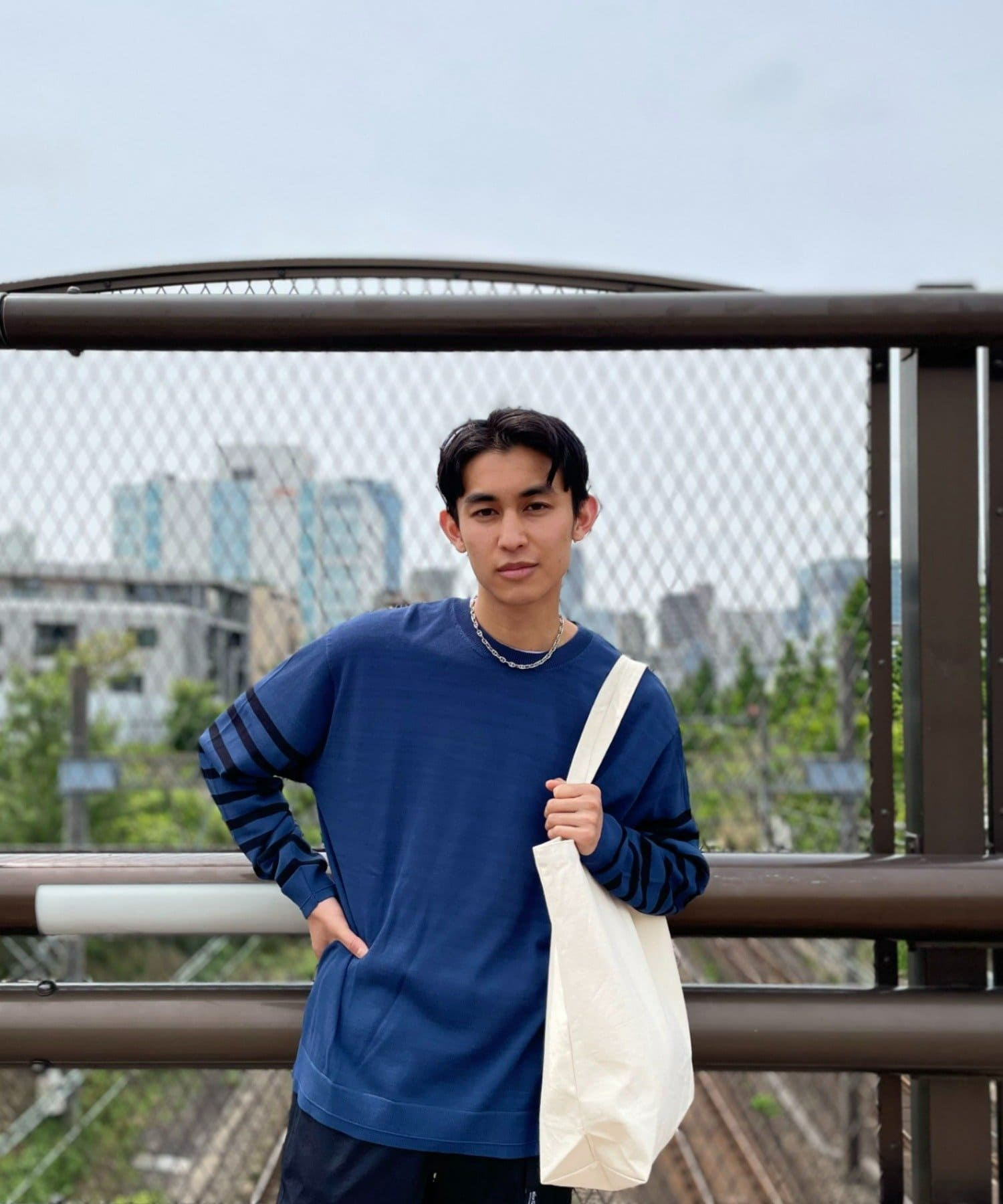 袖ボーダーニット Ciaopanic チャオパニック メンズ Pal Closet パルクローゼット パルグループ公式ファッション通販サイト