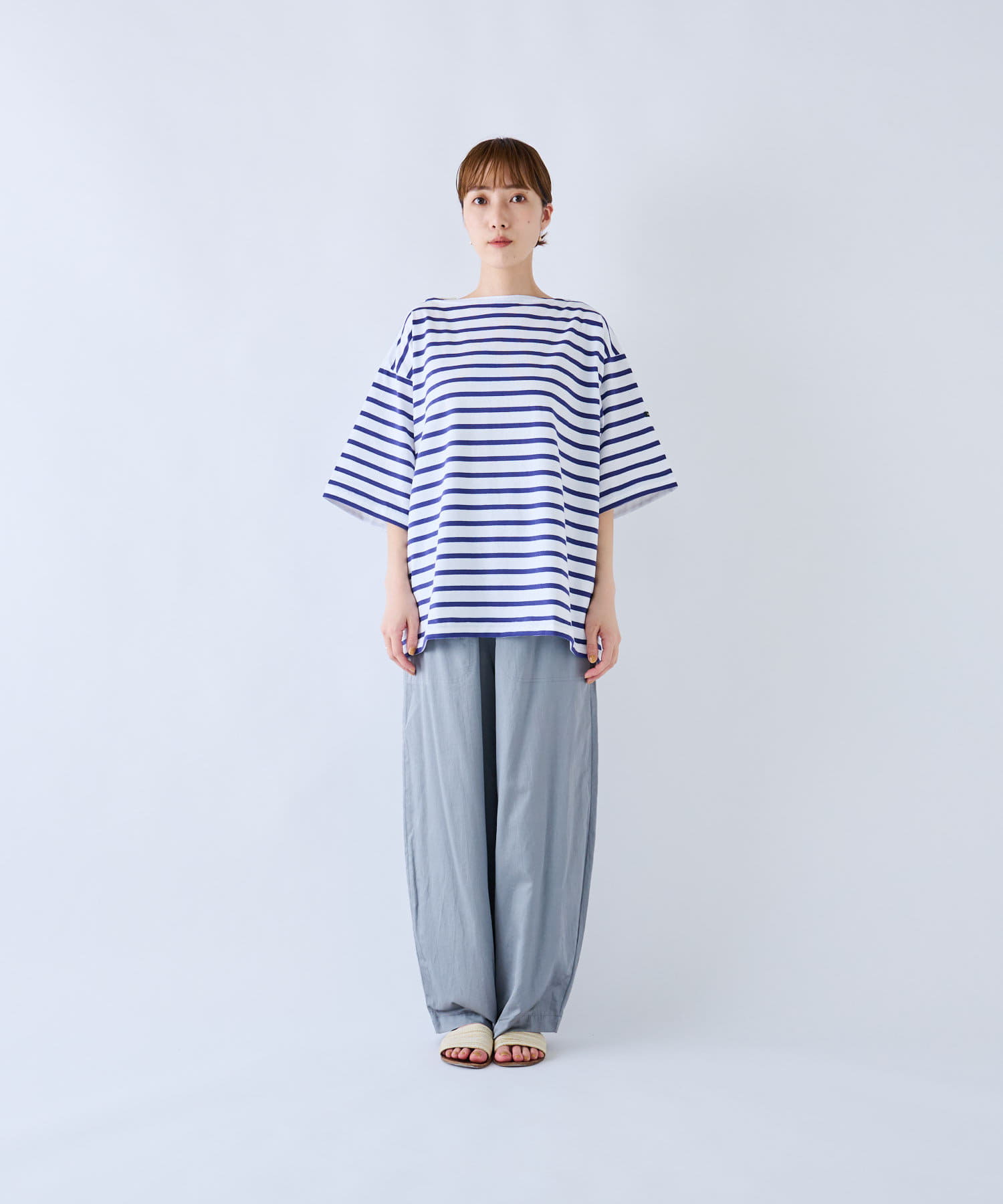 OUTIL TRICOT AAST - COTTON TERRY バスクシャツ