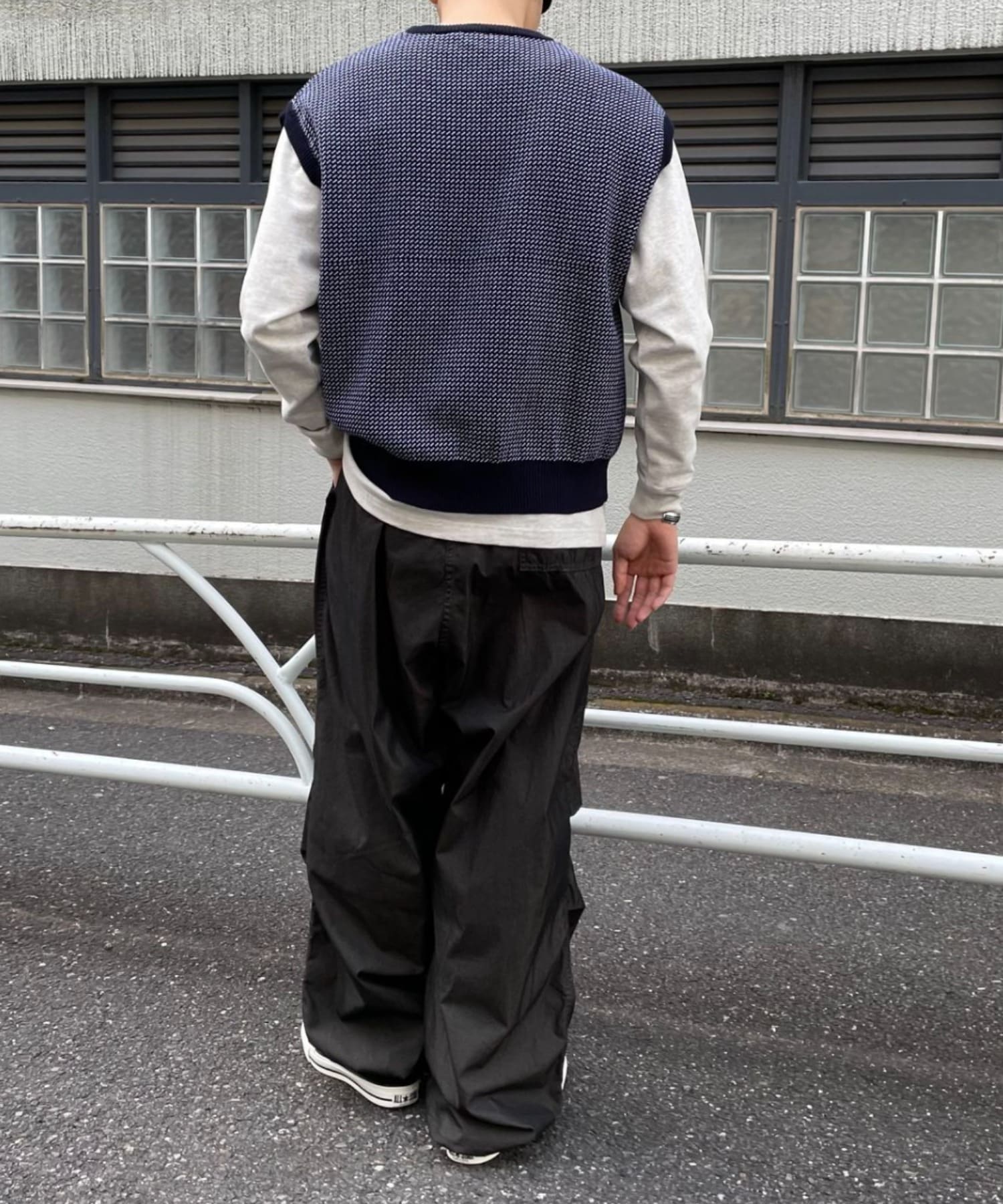 新しいスタイル グレーのバーズアイテクスチャードウール混紡のnoakスキニーチョッキと双方向ストレッチ ベスト メンズ 男性 インポートブランド 小さいサイズから大きいサイズまで 22人気特価 Kanematsuusa Com