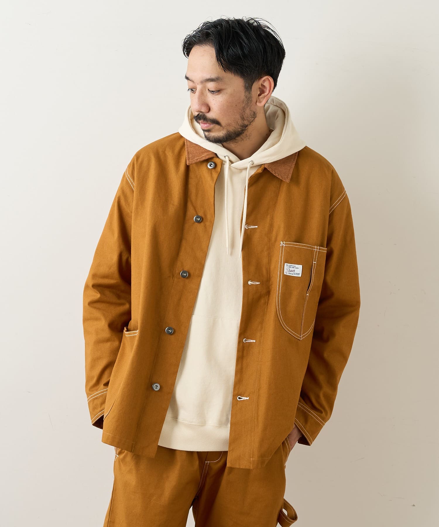 CIAOPANIC TYPY】CAVEダック カバーオールジャケット | OUTLET