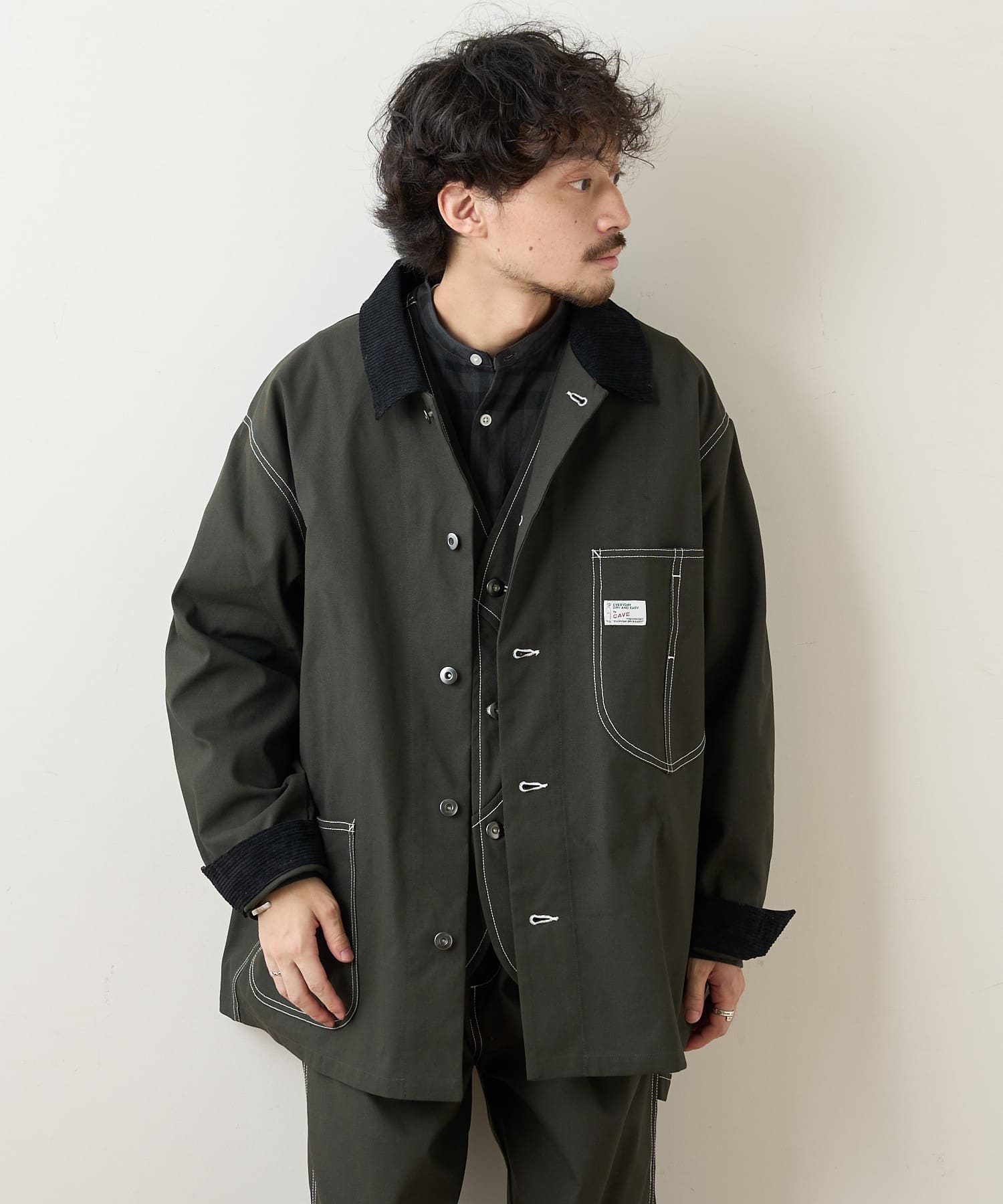 CIAOPANIC TYPY】CAVEダック カバーオールジャケット | OUTLET