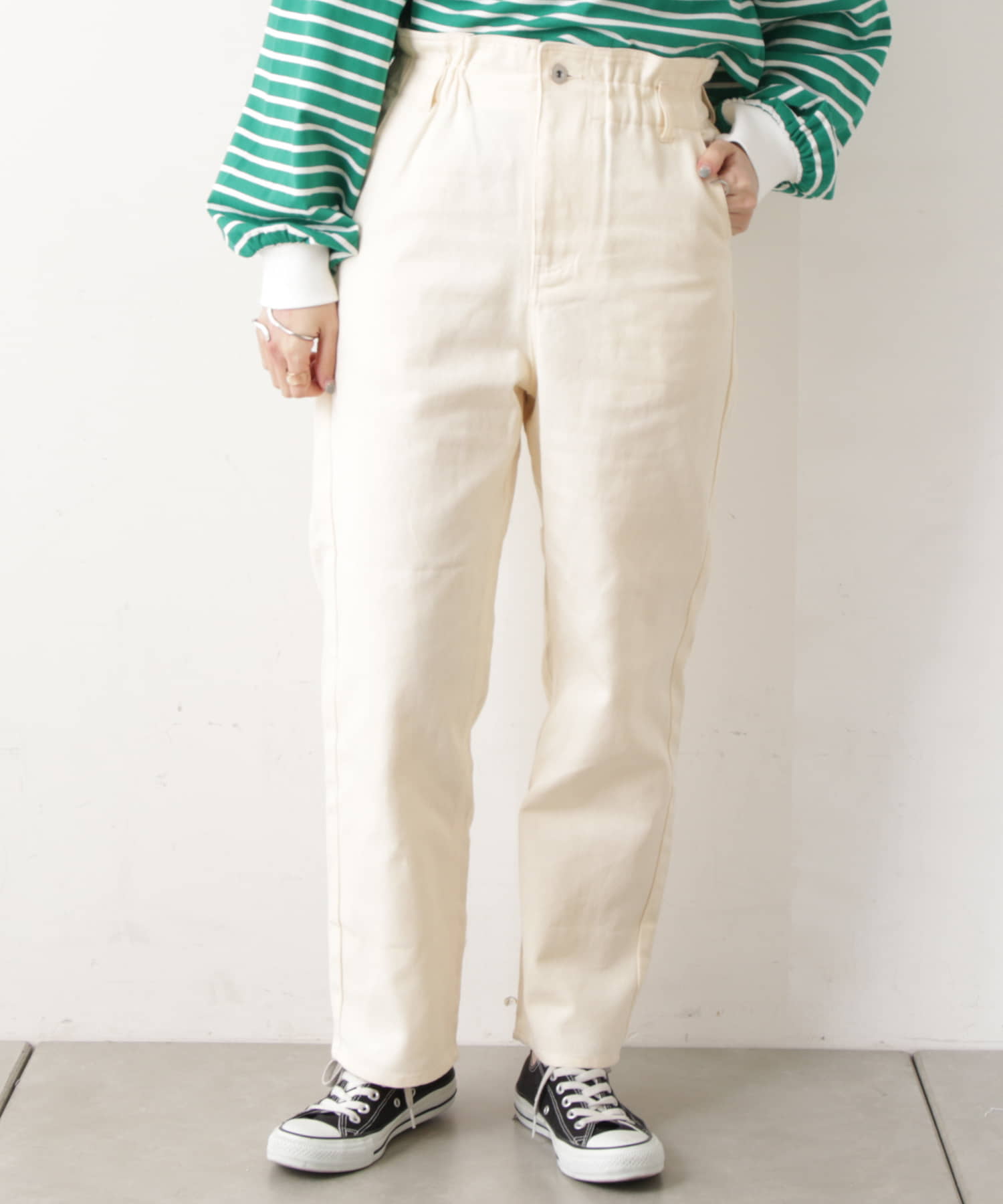 カツラギデニムパンツ | NICE CLAUP / OLIVE des OLIVE OUTLET(ナイ