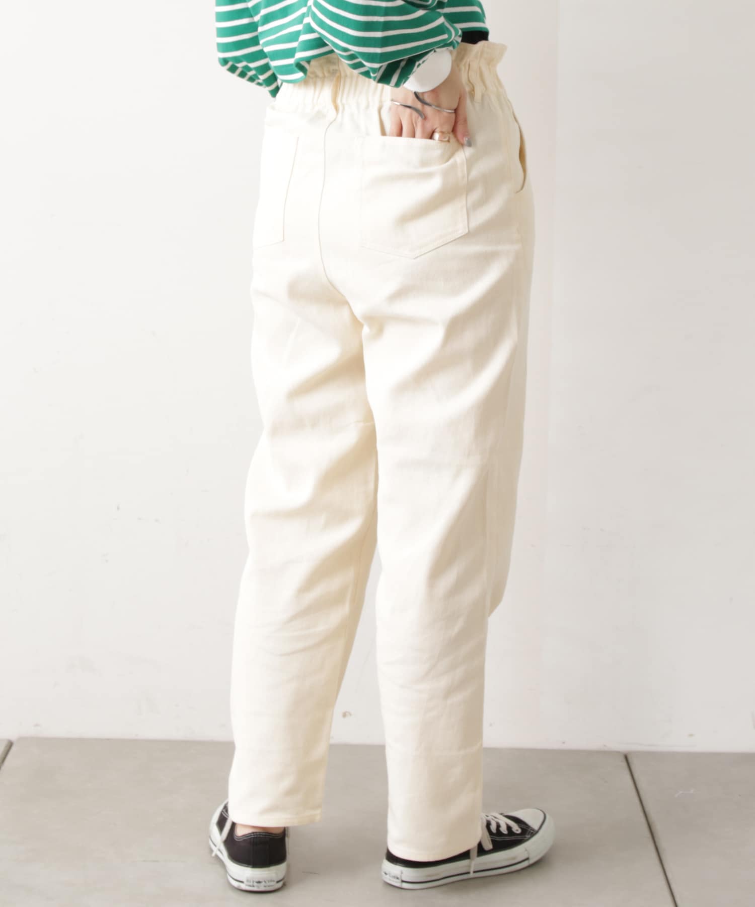 カツラギデニムパンツ | NICE CLAUP / OLIVE des OLIVE OUTLET(ナイ