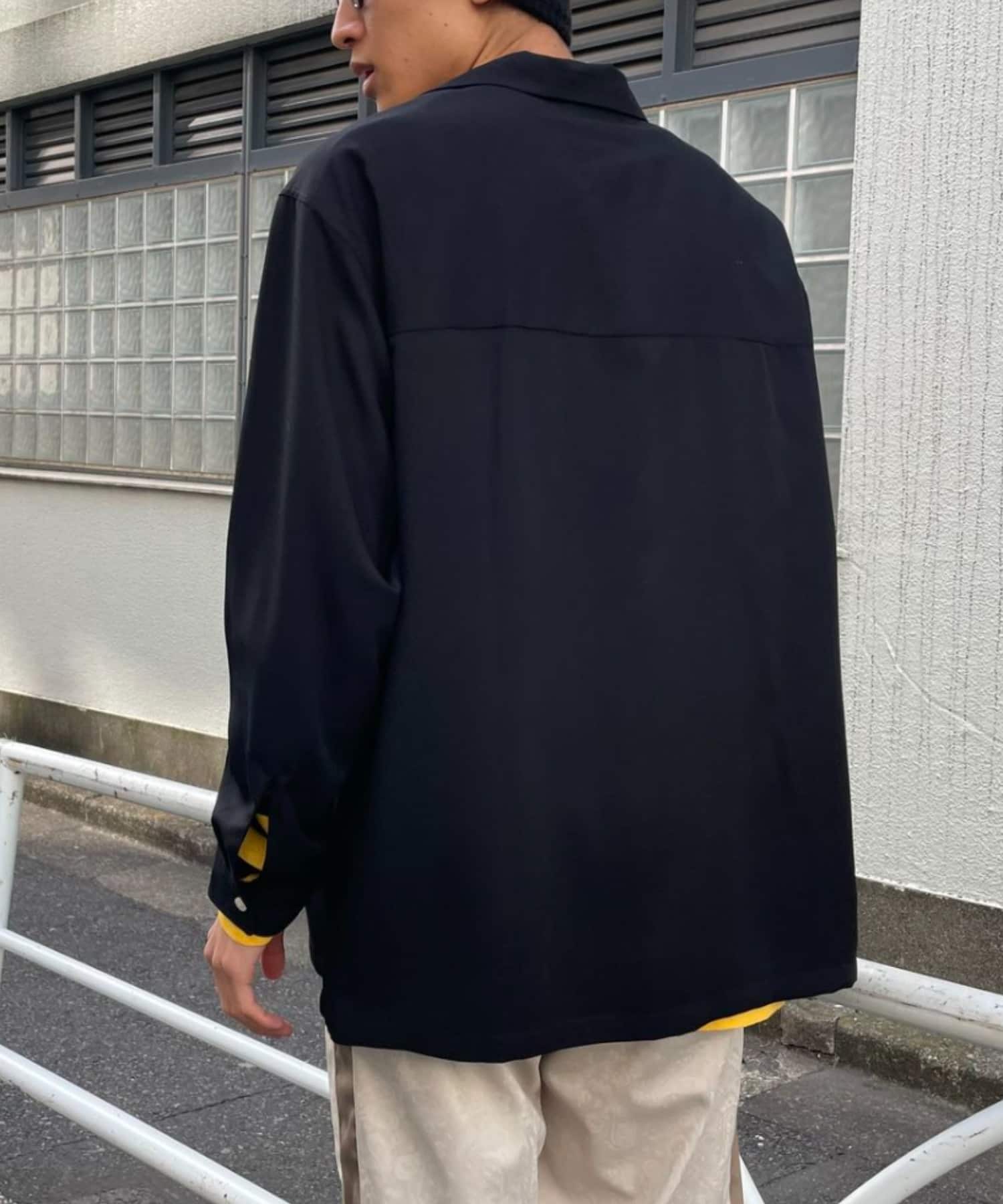 上品な光沢感のレーヨンオープンカラーシャツ | CIAOPANIC(チャオ ...