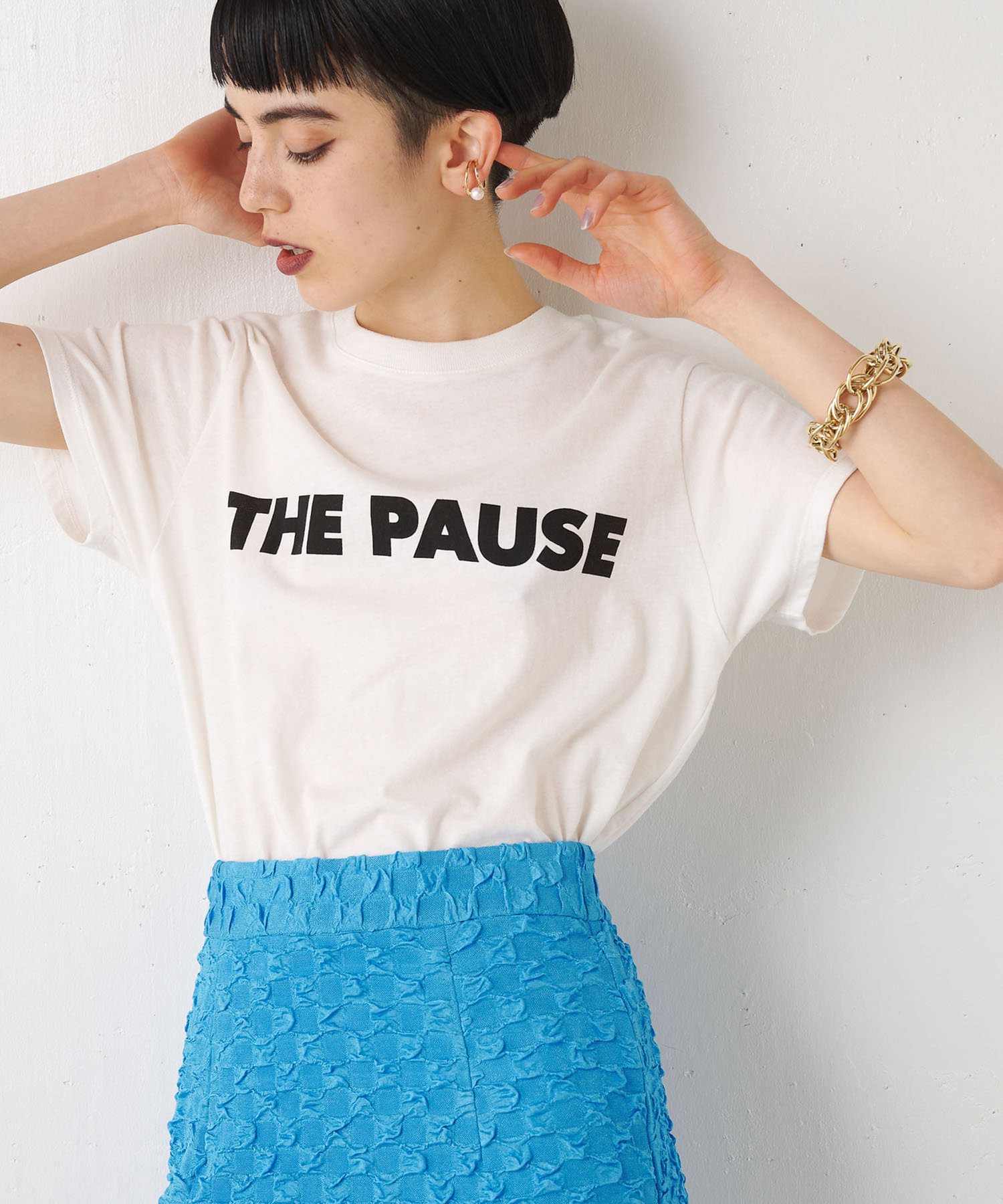 Whim Gazette ウィム ガゼットTHE PAUSE Tシャツ