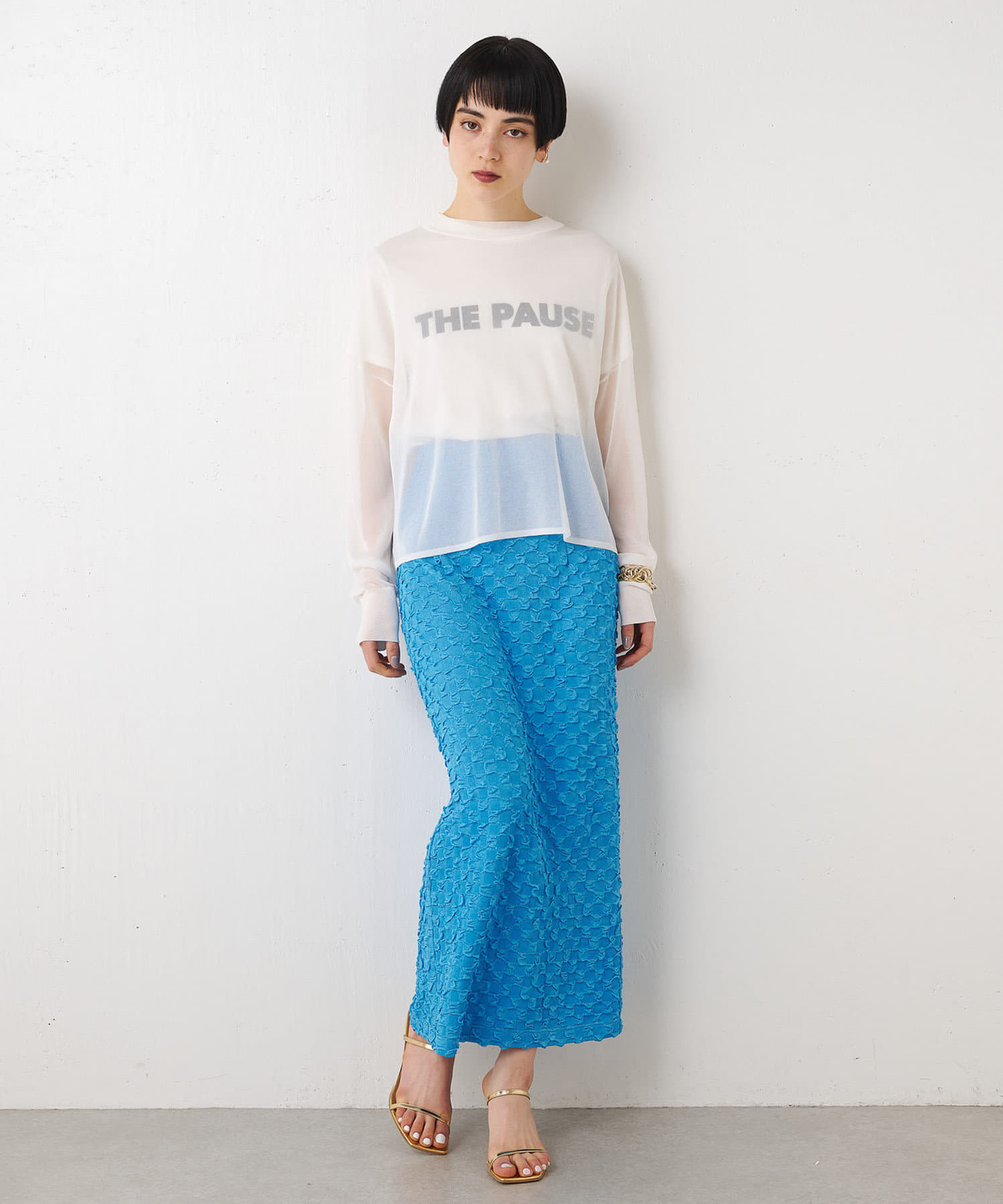 THE PAUSE】THE PAUSE Tシャツ | Whim Gazette(ウィム ガゼット 