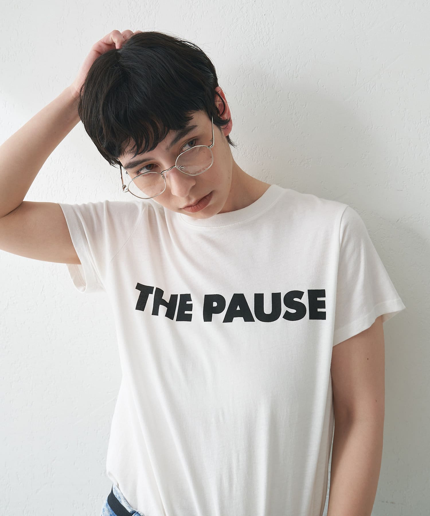 THE PAUSE】THE PAUSE Tシャツ | Whim Gazette(ウィム ガゼット 