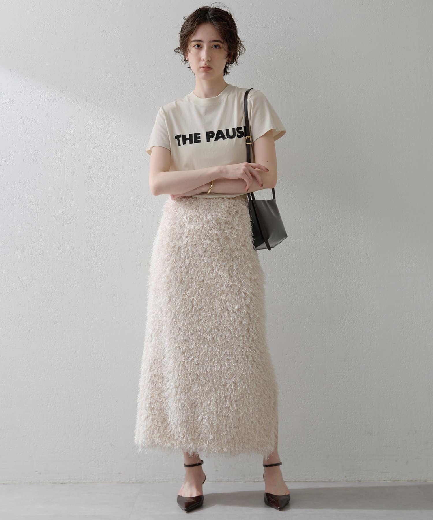 Whim Gazette(ウィム ガゼット) 【THE PAUSE】THE PAUSE Tシャツ