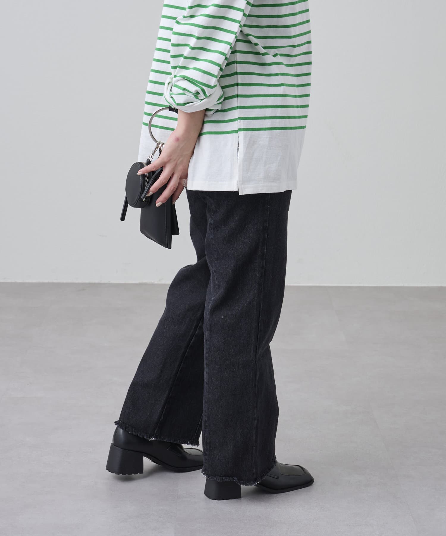 イチオシ予約アイテム!!】裾フリンジデニムマーメイドスカート