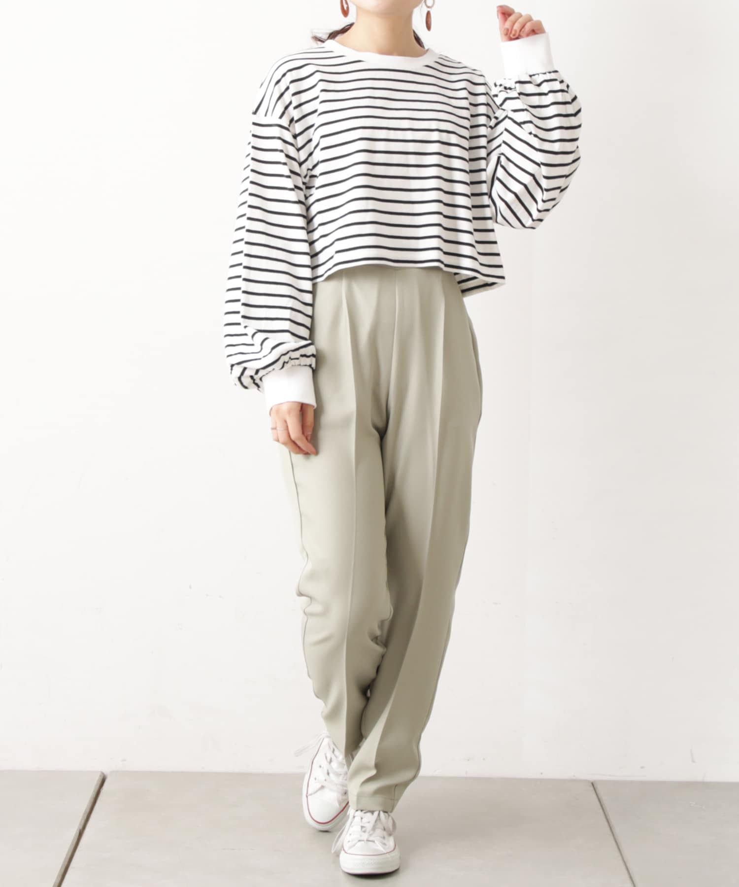 ボーダートップス | NICE CLAUP / OLIVE des OLIVE OUTLET(ナイ