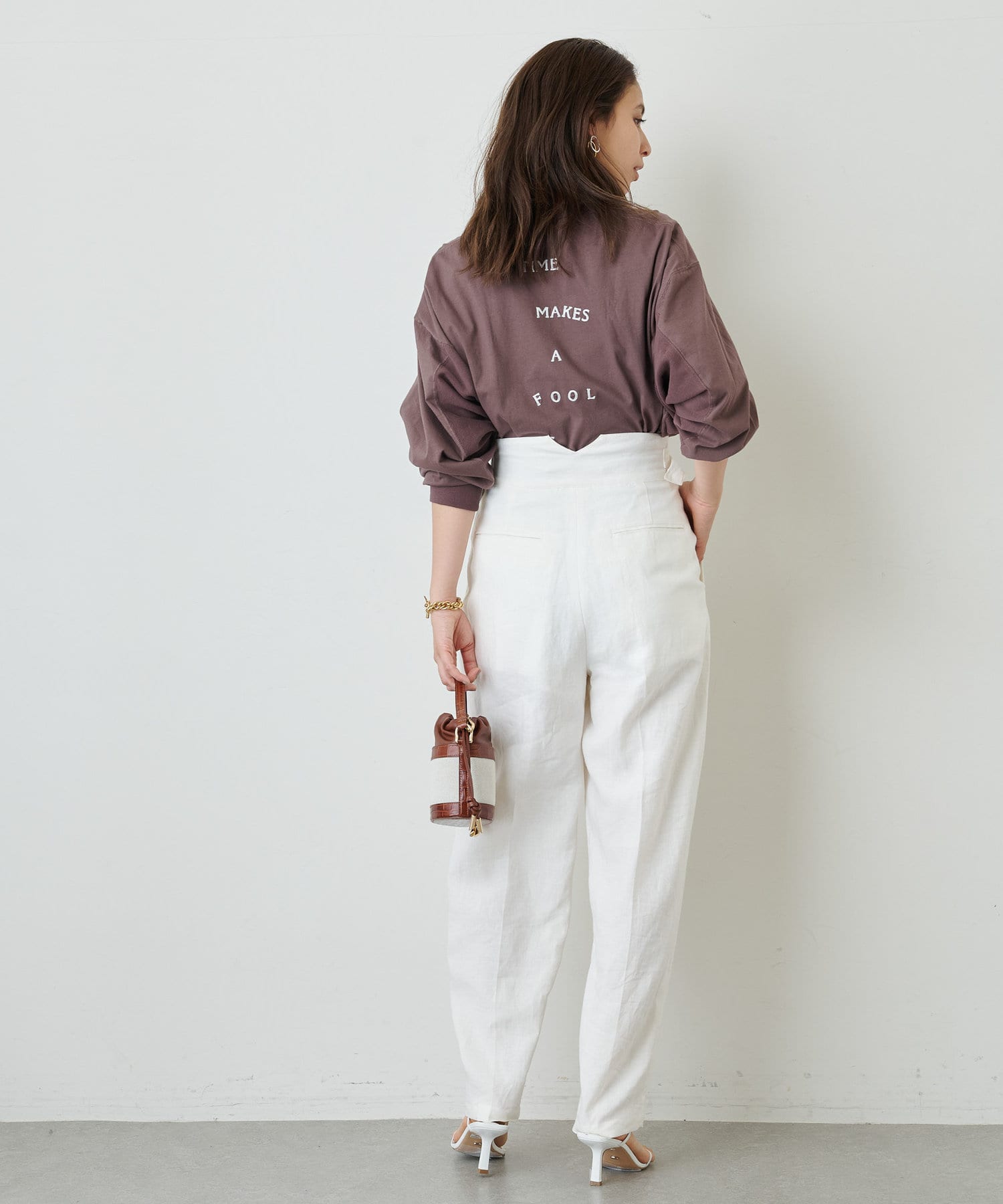 HAKUJI】バックロゴロンTシャツ | Whim Gazette(ウィム ガゼット 