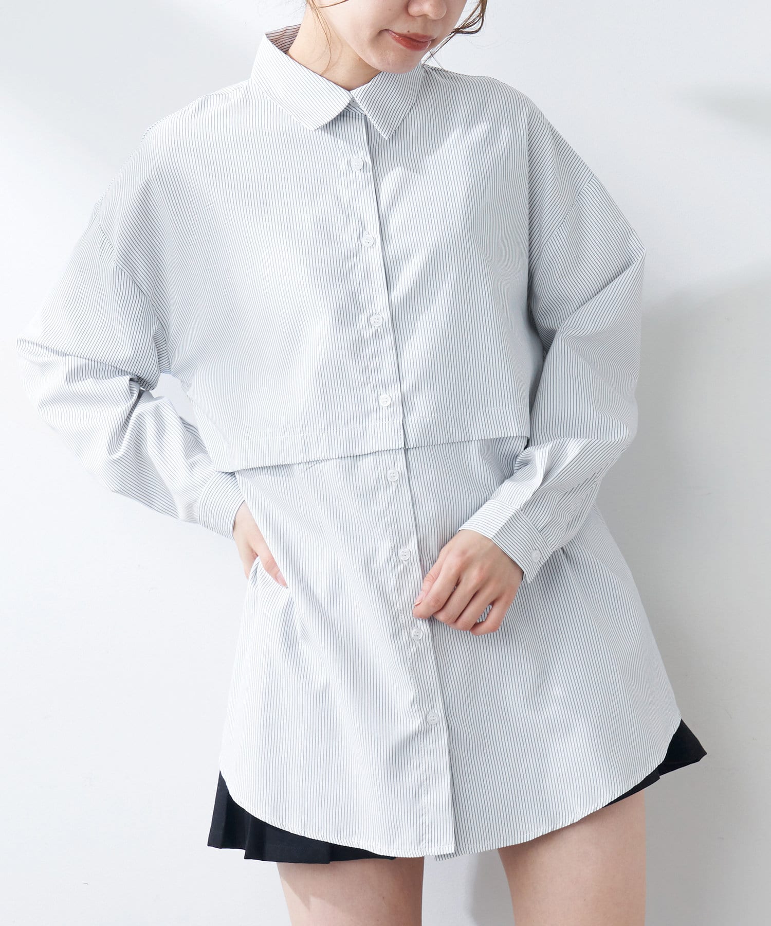 ２ウェイゆるシャツ Olive Des Olive オリーブ デ オリーブ レディース Pal Closet パルクローゼット パルグループ公式ファッション通販サイト