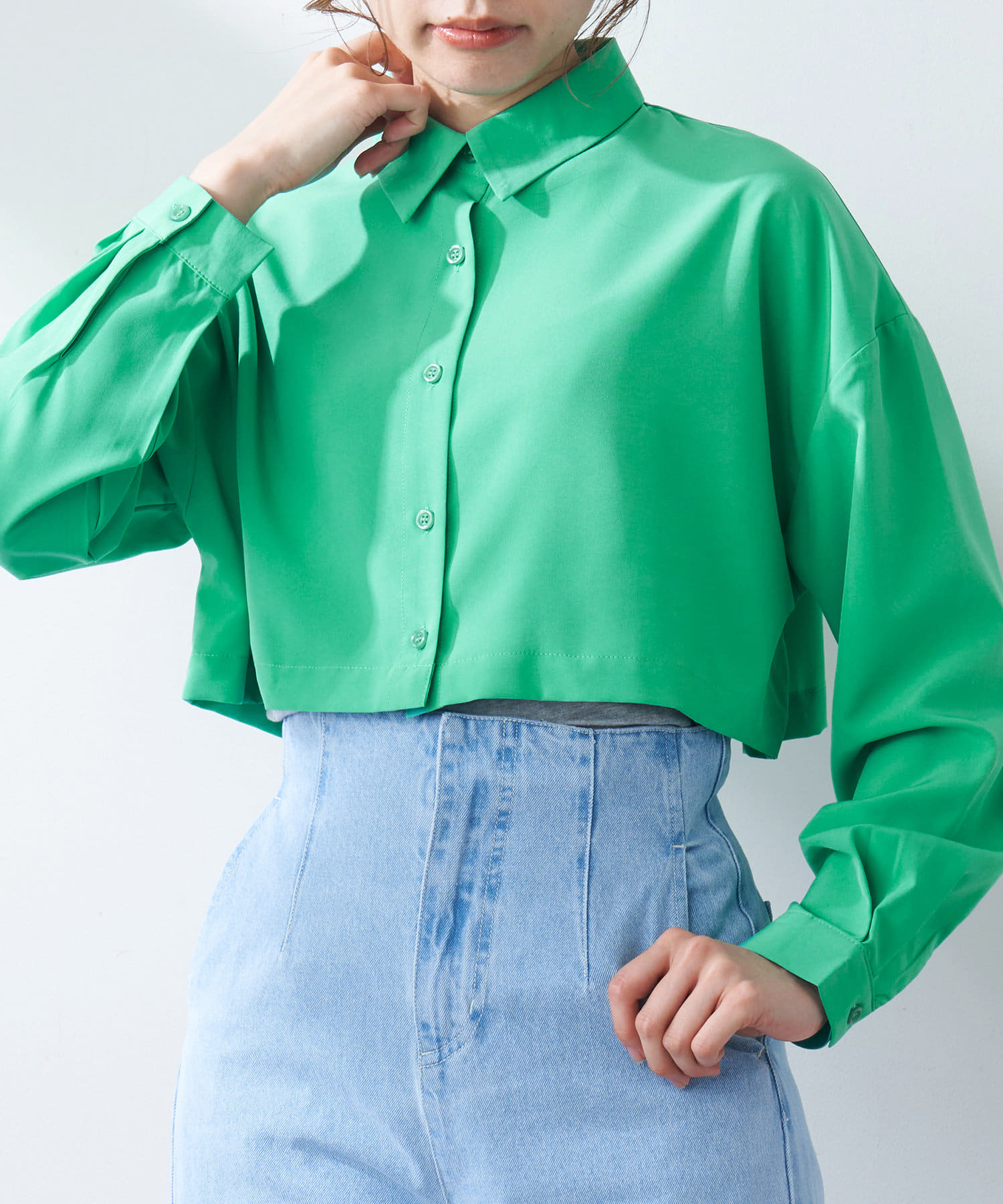 ２ウェイゆるシャツ Olive Des Olive オリーブ デ オリーブ レディース Pal Closet パルクローゼット パルグループ公式ファッション通販サイト