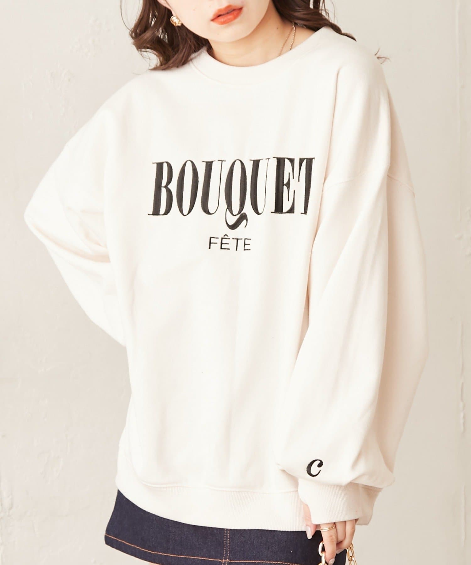 【完売品】BOUQUET SWEAT SHIRT 完売品】BOUQUET SWEAT SHIRT