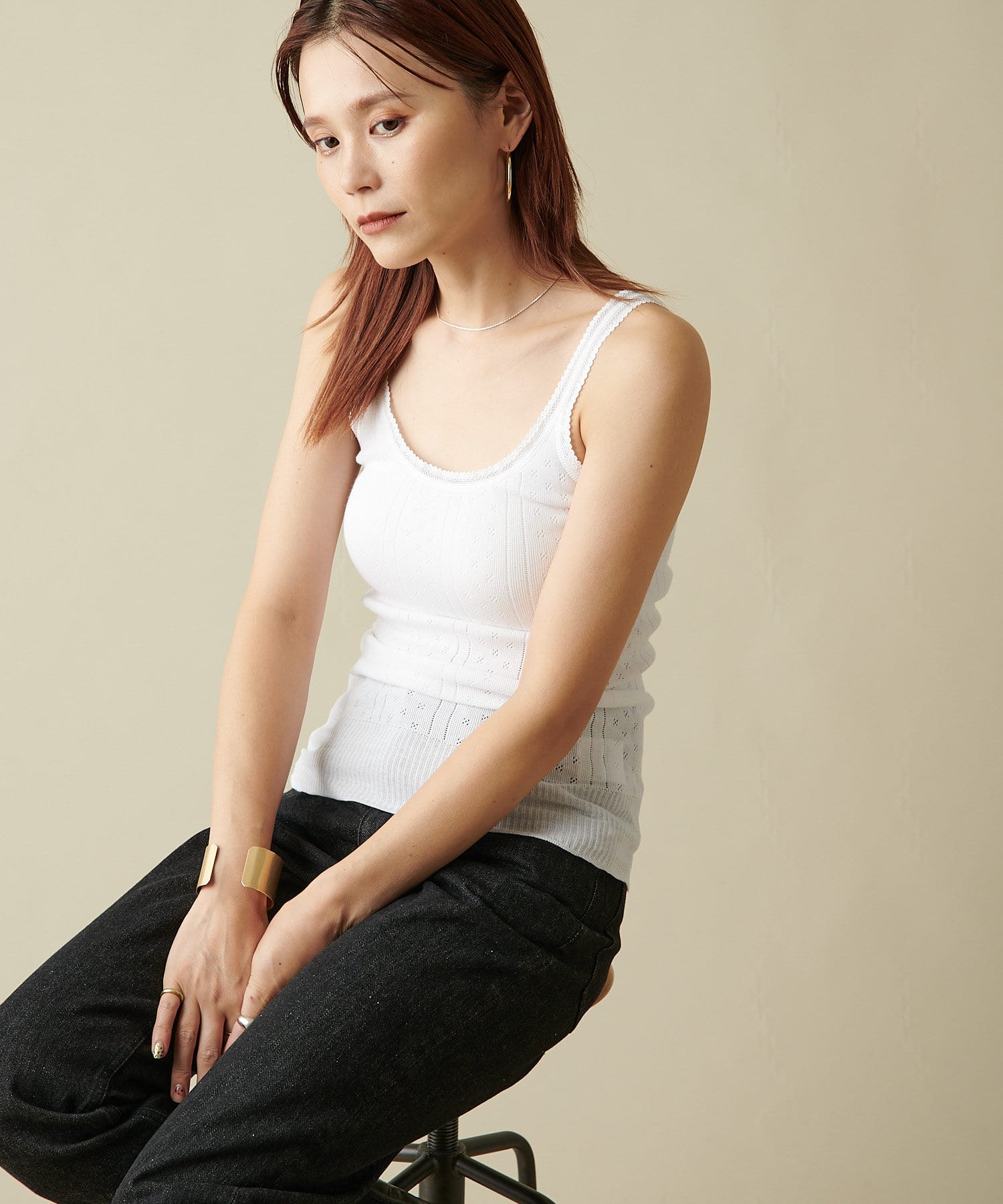 PALM】CUP CAMISOLE カップ付きレースキャミ | Omekashi(オメカシ 
