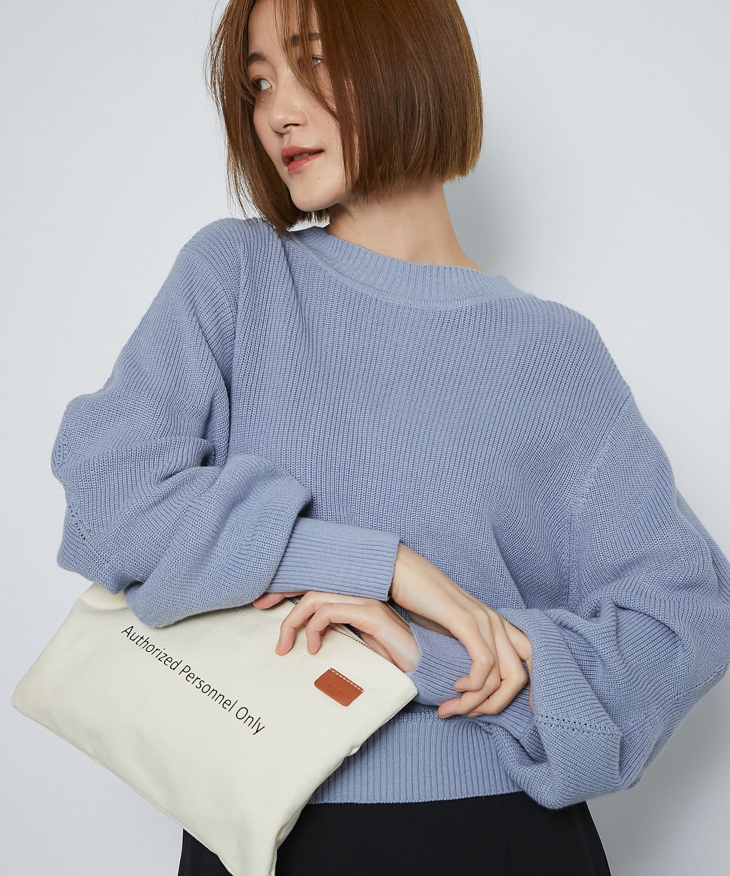 un dix cors(アンディコール) 【トレンドの袖デザイン】萌えスリーブプルオーバー