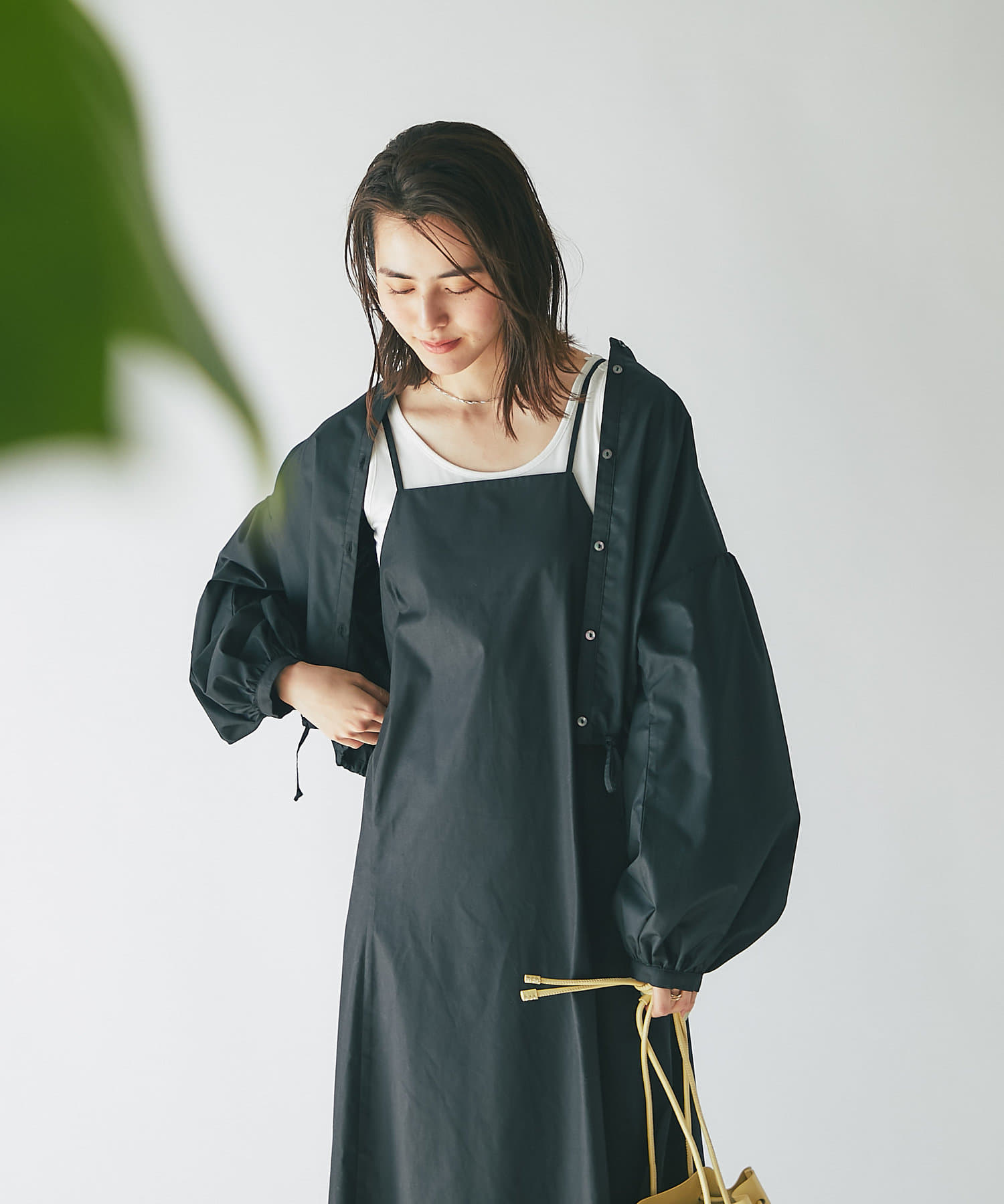 un dix cors(アンディコール) 【目を惹くバックデザイン】マルチウェイセットワンピース