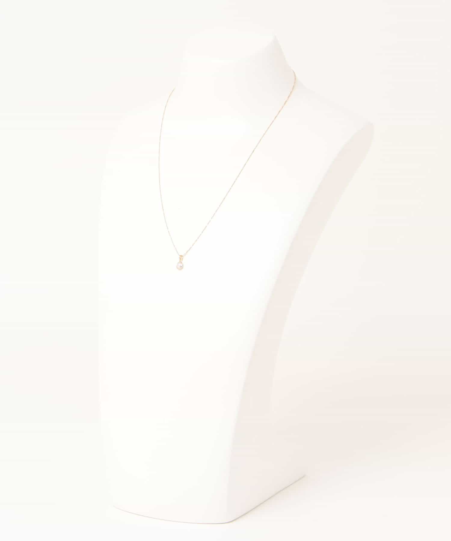 natural couture(ナチュラルクチュール) パールシンプルネックレス