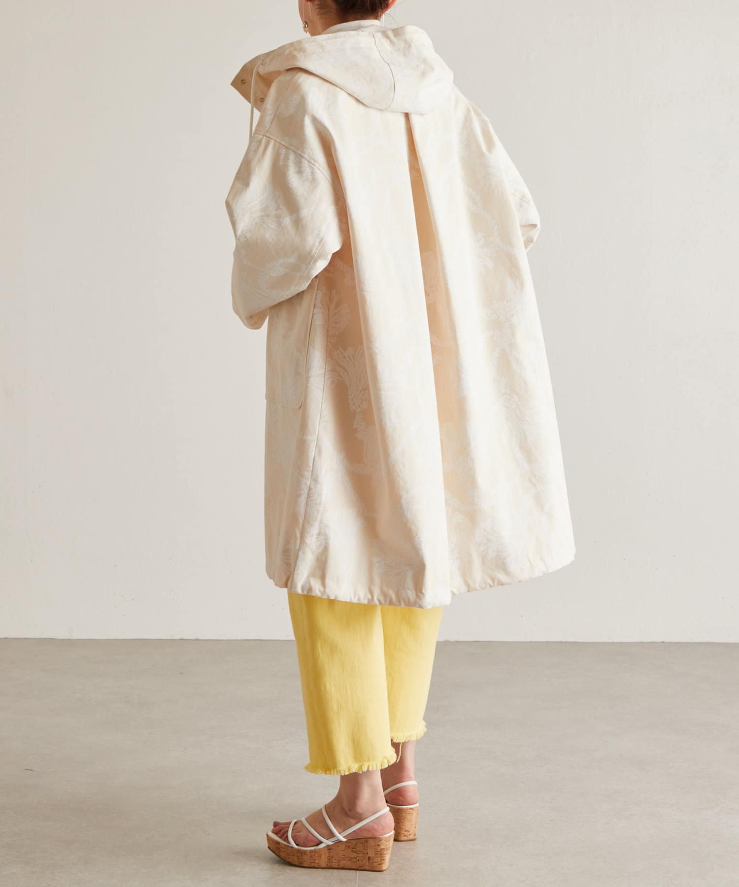 ロープ柄フードコート Beardsley ビアズリー レディース Pal Closet パルクローゼット パルグループ公式ファッション通販サイト