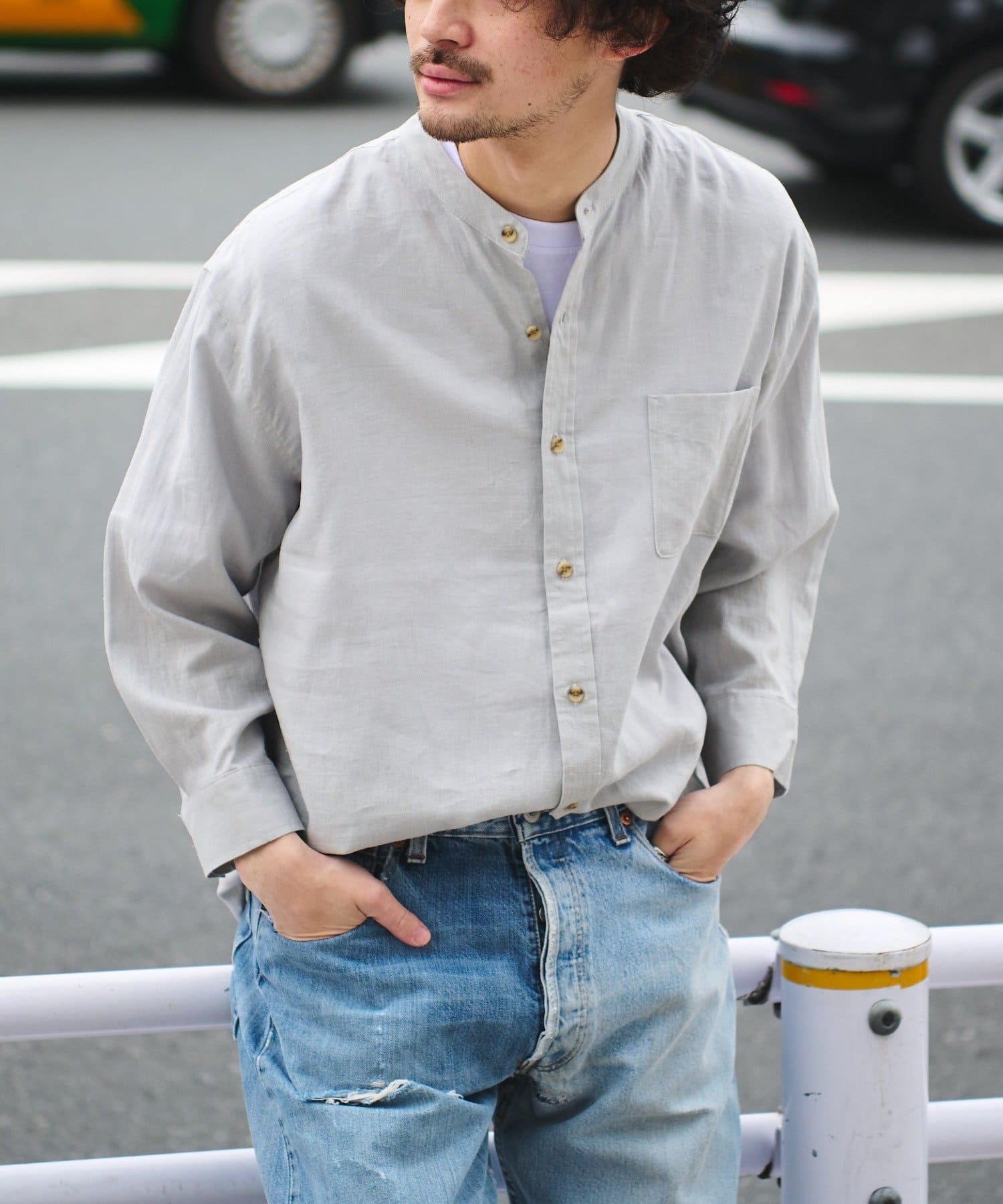 なにわ男子 道枝駿佑さん着用 Osoroウォッシャブルリネンシャツ Ciaopanic Typy チャオパニックティピー メンズ Pal Closet パルクローゼット パルグループ公式ファッション通販サイト