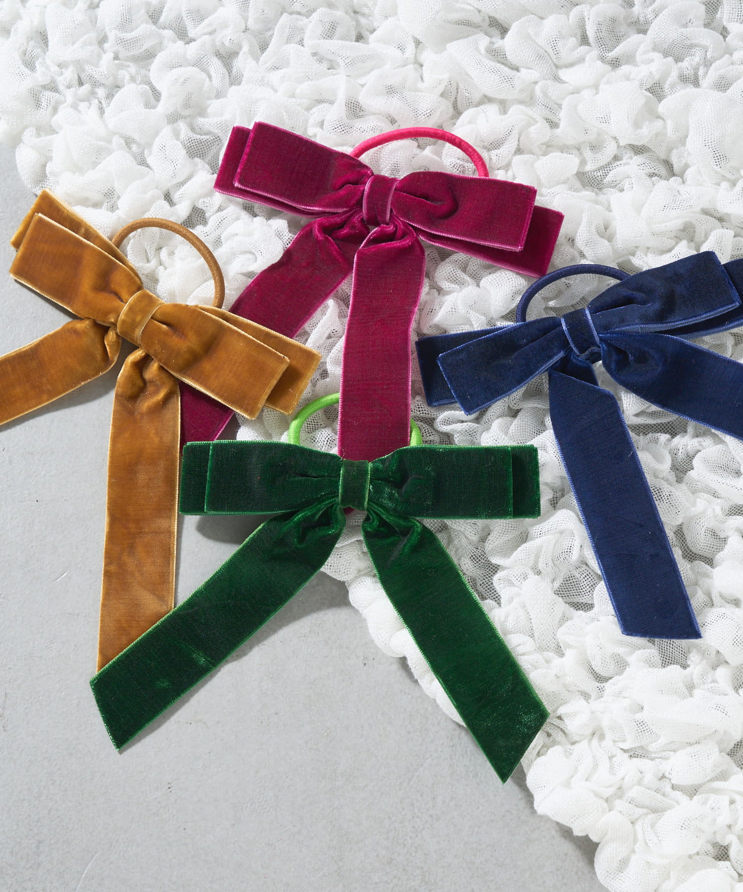 Web限定 ベロアリボン付ヘアゴム Olive Des Olive Outlet オリーブ デ オリーブ アウトレット レディース Pal Closet パルクローゼット パルグループ公式ファッション通販サイト