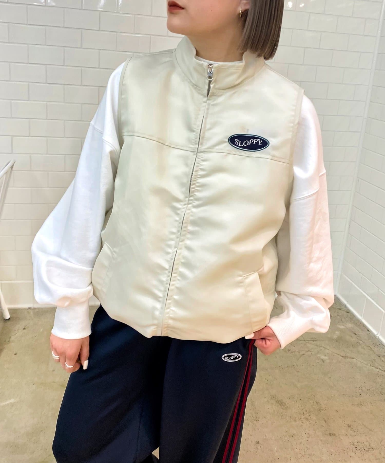 SLOPPY/スロッピー】ハイネックベスト | WHO'S WHO gallery(フーズフー