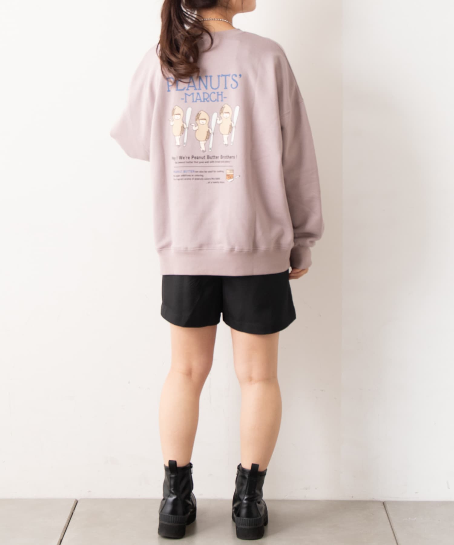 NICE CLAUP / OLIVE des OLIVE OUTLET(ナイスクラップ  / オリーブ デ オリーブ アウトレット) ピーナッツブラザーズプルオーバー