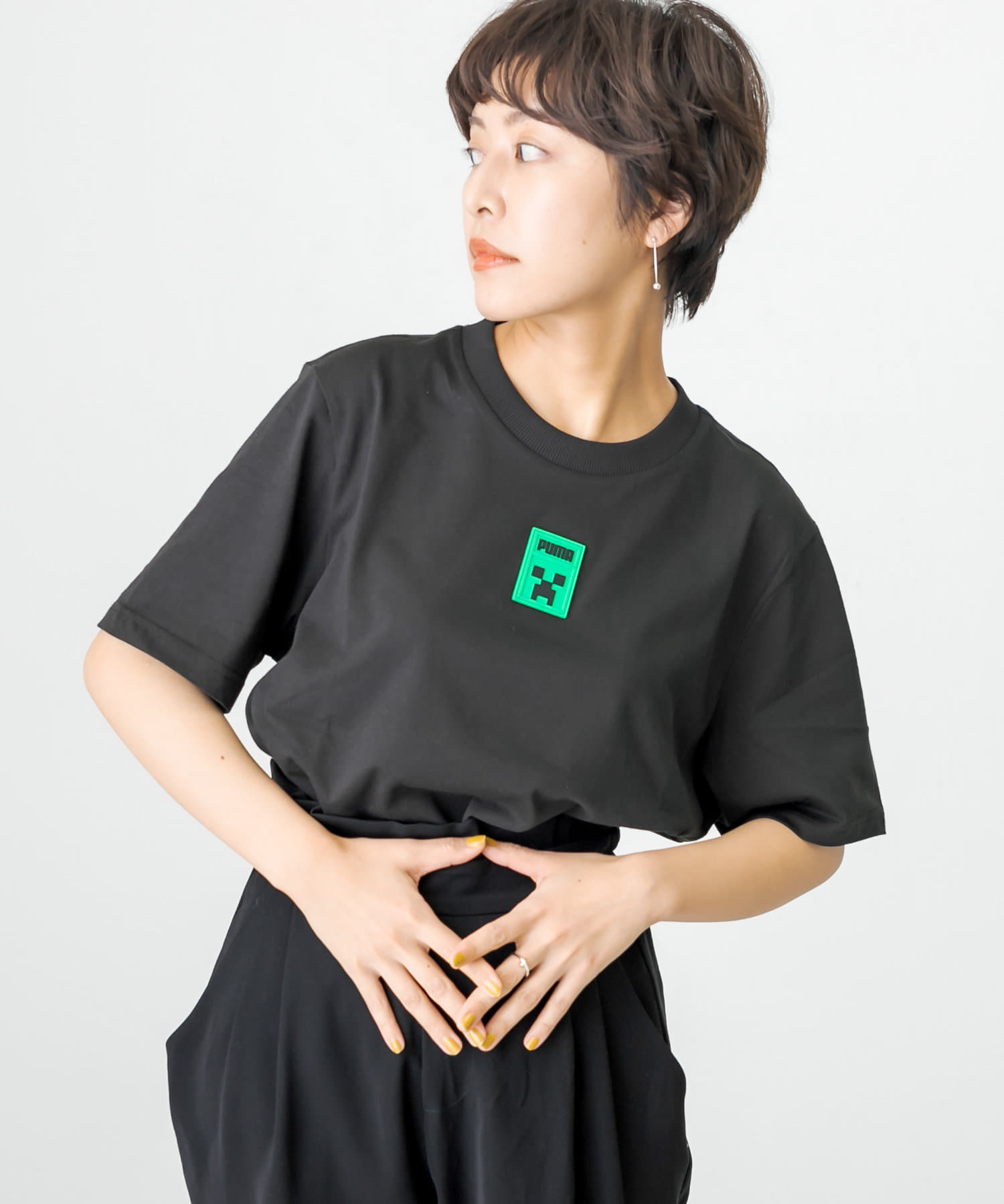 Puma Minecraft グラフィックtシャツ Ear Papillonner イア パピヨネ レディース Pal Closet パルクローゼット パルグループ公式ファッション通販サイト