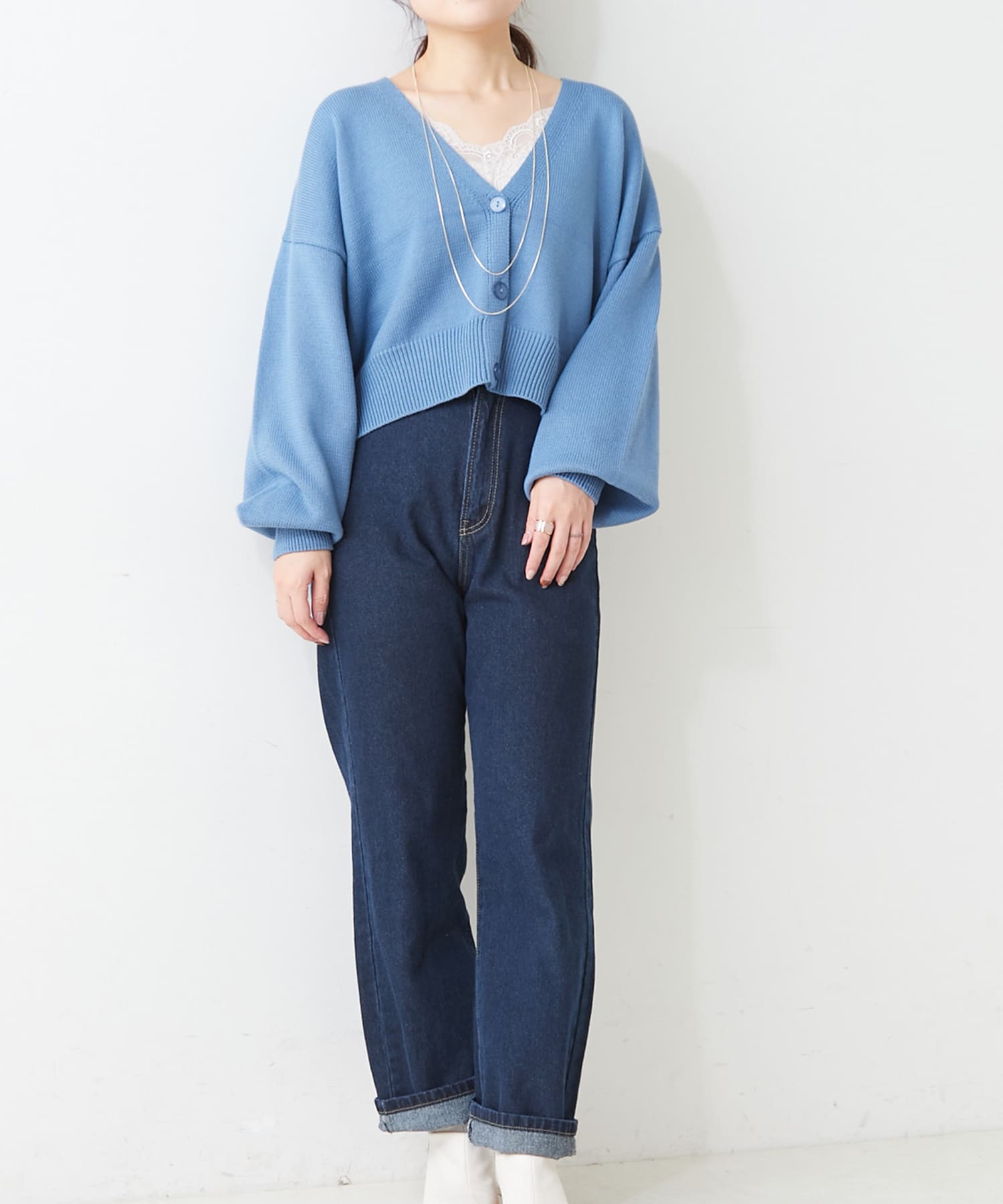 NICE CLAUP / OLIVE des OLIVE OUTLET(ナイスクラップ  / オリーブ デ オリーブ アウトレット) ショートカーディガン