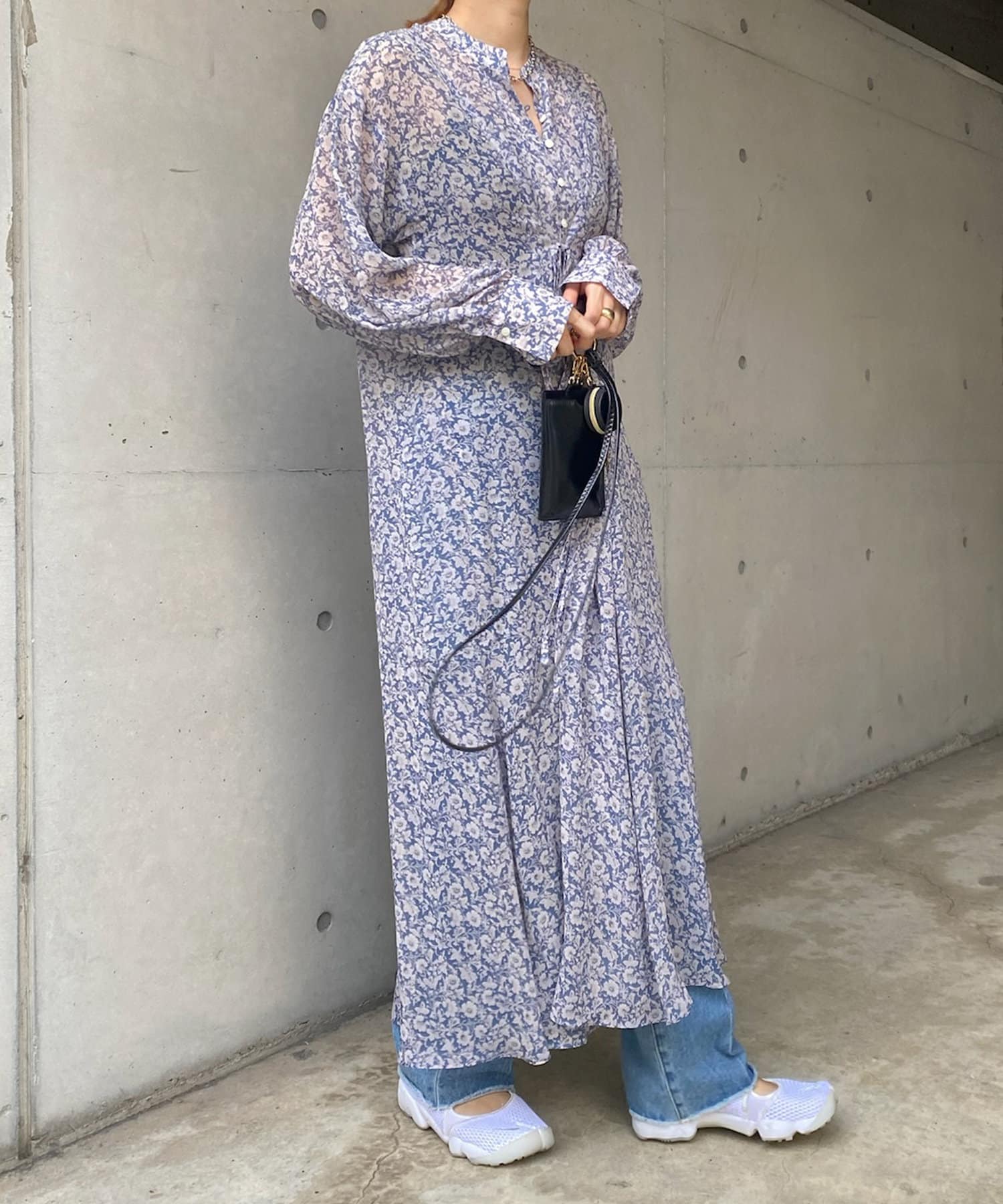 フラワープリントワンピース Doudou ドゥドゥ レディース Pal Closet パルクローゼット パルグループ公式ファッション通販サイト