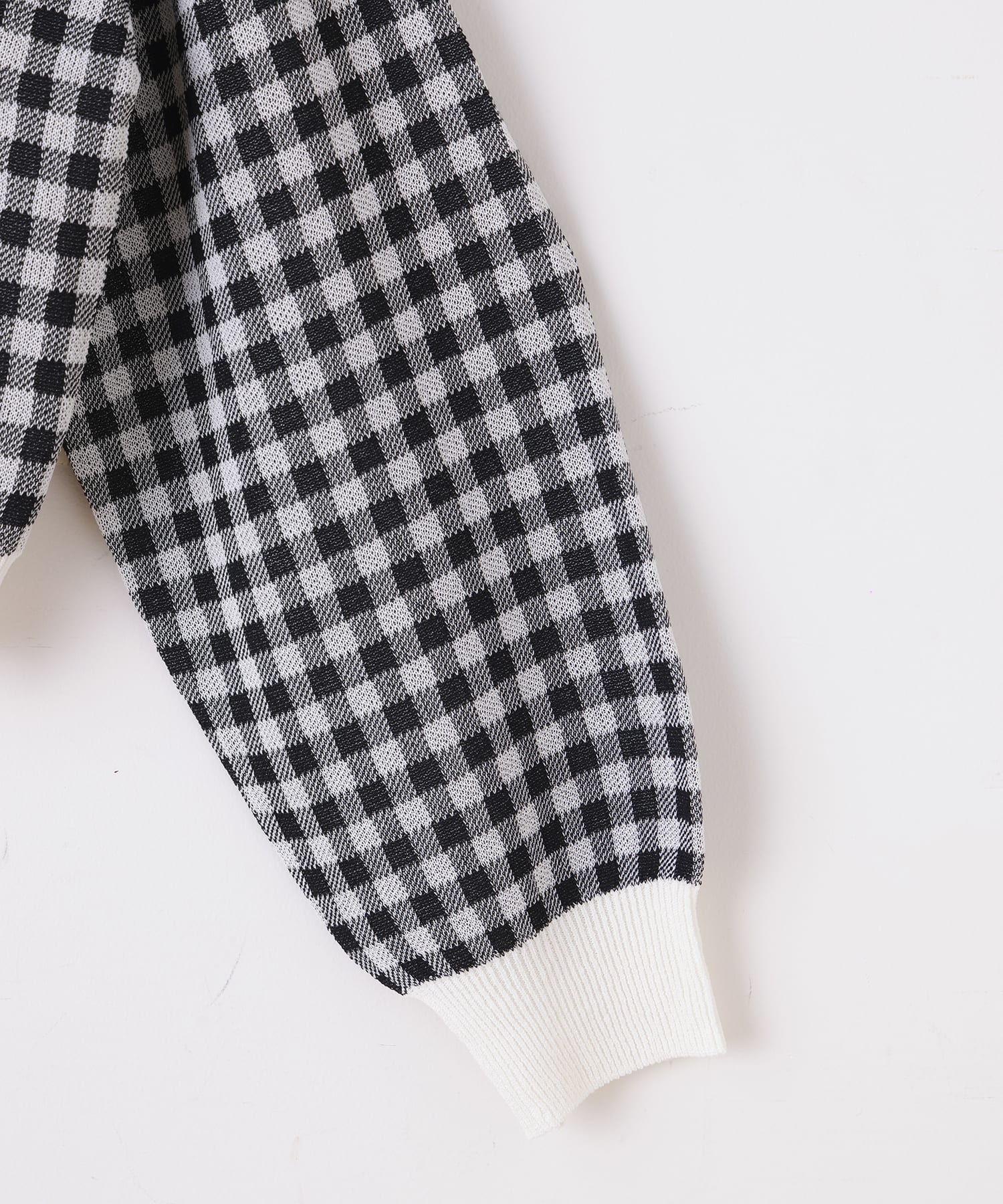 NICE CLAUP / OLIVE des OLIVE OUTLET(ナイスクラップ  / オリーブ デ オリーブ アウトレット) ギンガムチェックカーデ