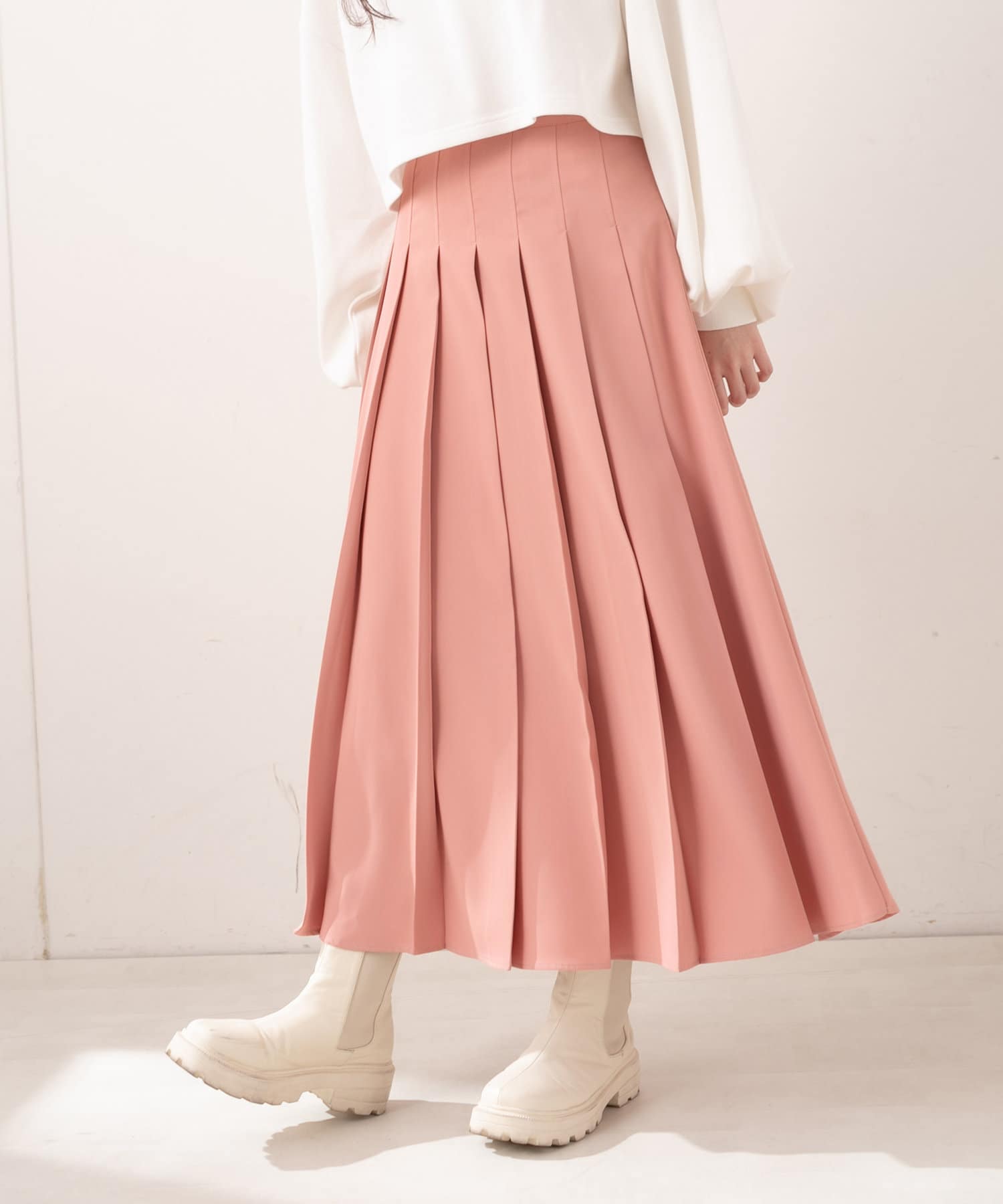 プリーツロングスカート Olive Des Olive オリーブ デ オリーブ レディース Pal Closet パルクローゼット パルグループ公式ファッション通販サイト
