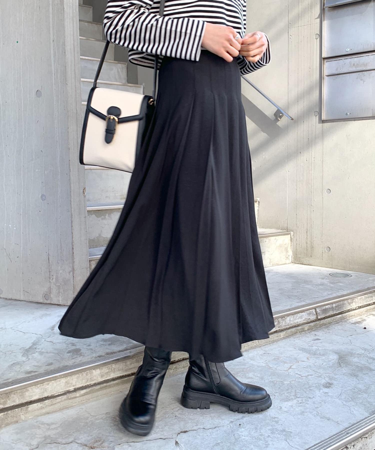 プリーツロングスカート Olive Des Olive オリーブ デ オリーブ レディース Pal Closet パルクローゼット パルグループ公式ファッション通販サイト