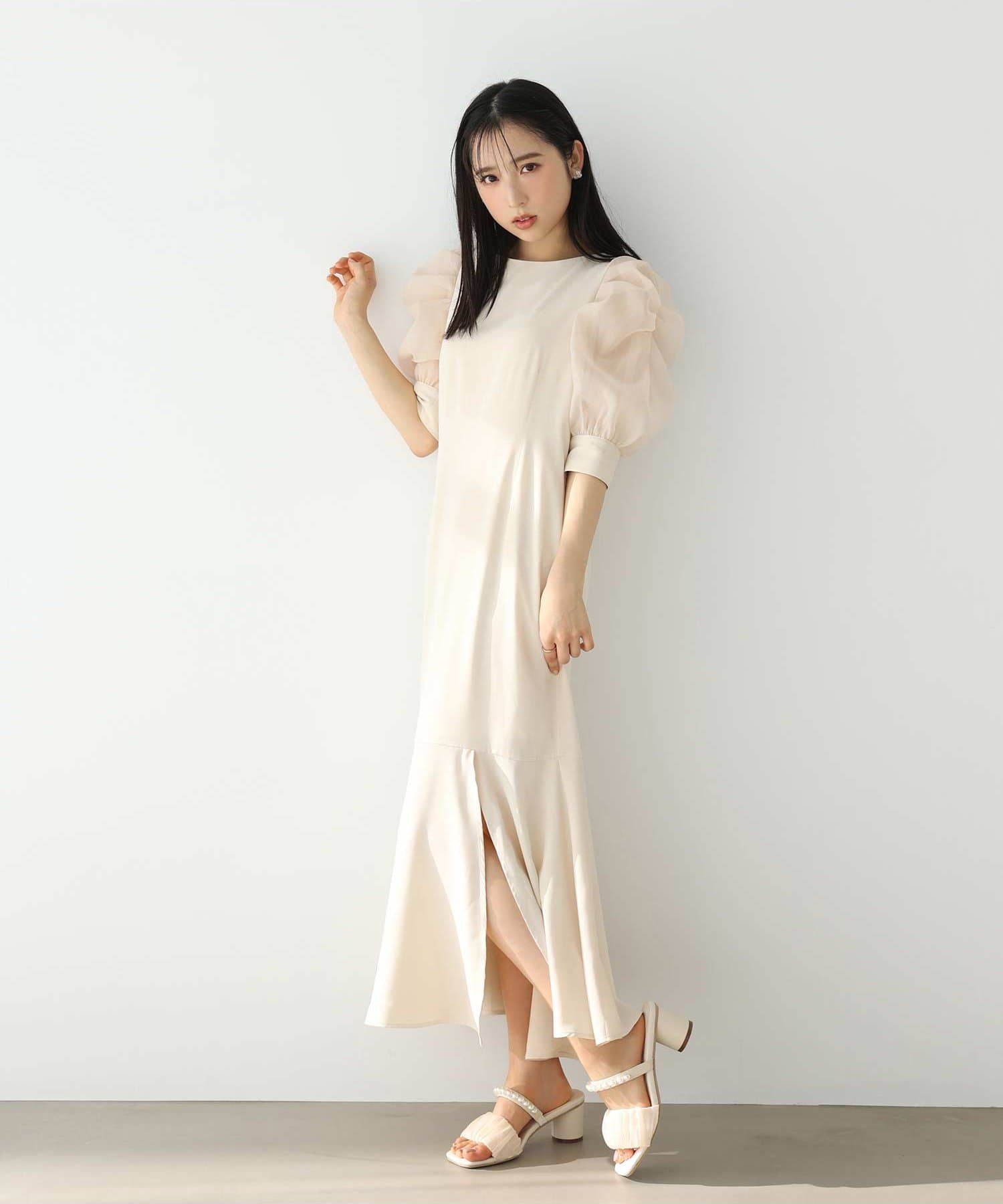 袖コンスリットワンピース One After Another Nice Claup ワンアフターアナザー ナイスクラップ レディース Pal Closet パルクローゼット パルグループ公式ファッション通販サイト