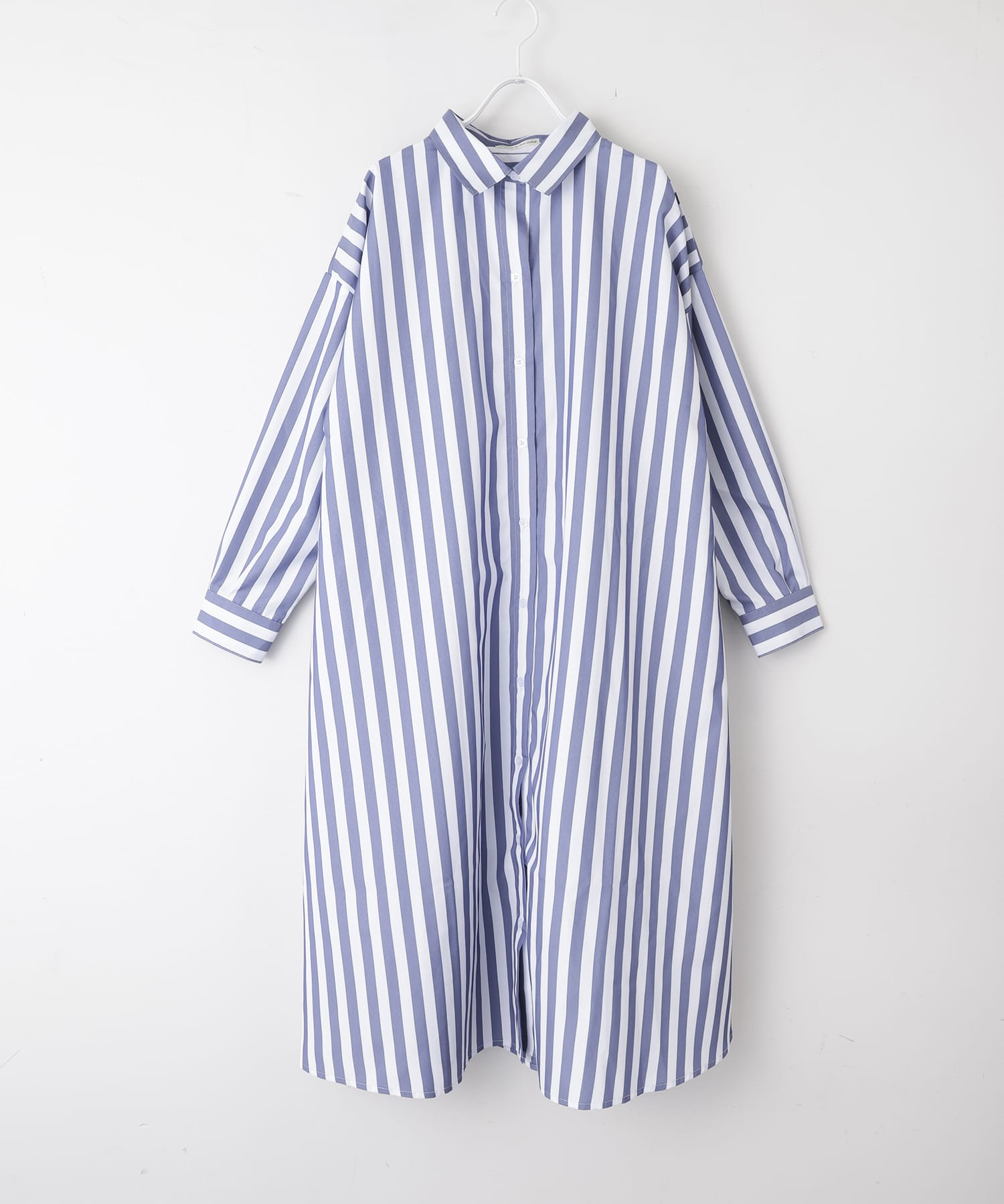 NICE CLAUP / OLIVE des OLIVE OUTLET(ナイスクラップ  / オリーブ デ オリーブ アウトレット) ワイドストライプシャツワンピース