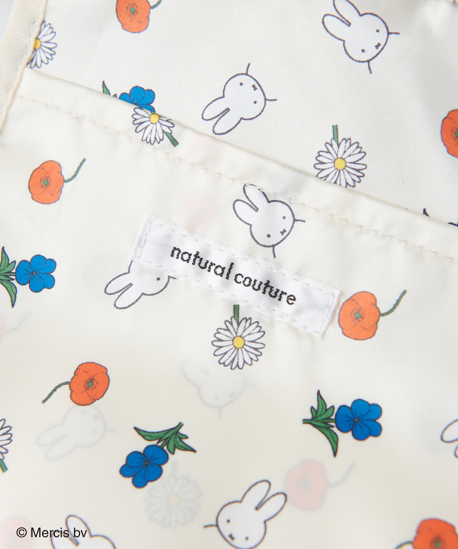 natural couture(ナチュラルクチュール) 【ミッフィーコラボ】かくれんぼトートバッグ