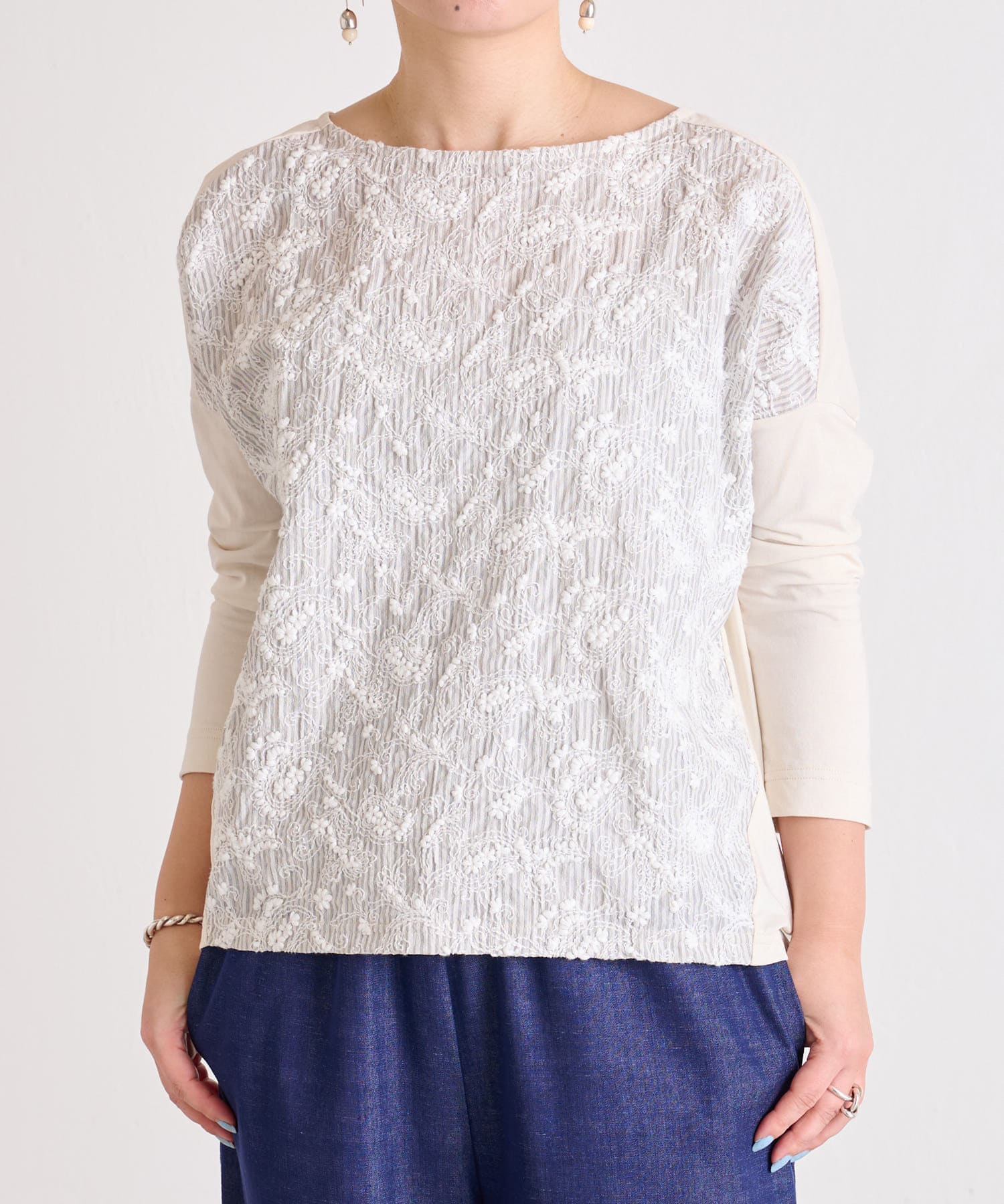 フロント刺繍カットソー | BEARDSLEY(ビアズリー)レディース | PAL CLOSET(パルクローゼット) - パルグループ公式ファッション通販サイト フロント刺繍カットソー | BEARDSLEY(ビアズリー)レディース | PAL CLOSET(パルクローゼット) - パルグループ公式ファッション通販サイト
