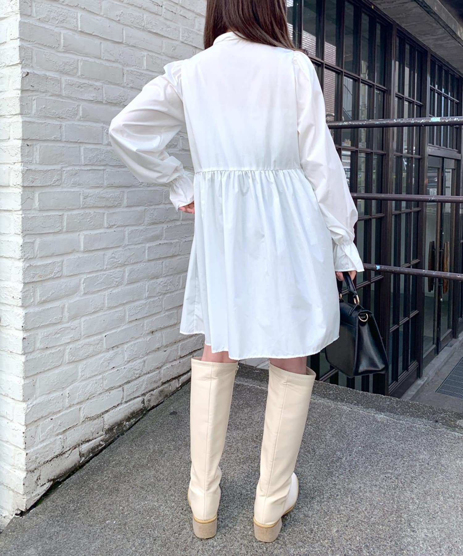 着まわしボウタイチュニックワンピース | OLIVE des OLIVE(オリーブ デ ...