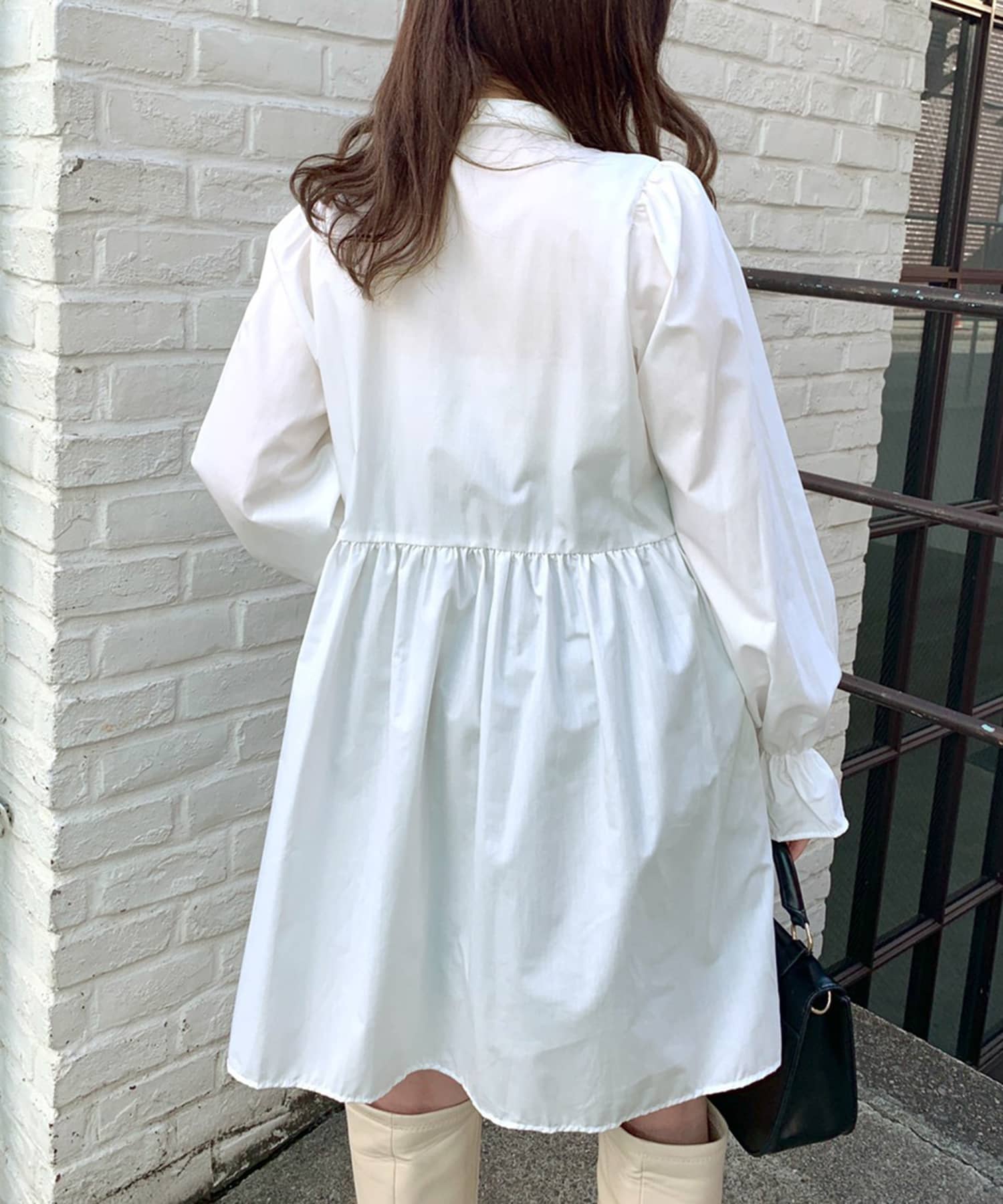 着まわしボウタイチュニックワンピース | OLIVE des OLIVE(オリーブ デ ...