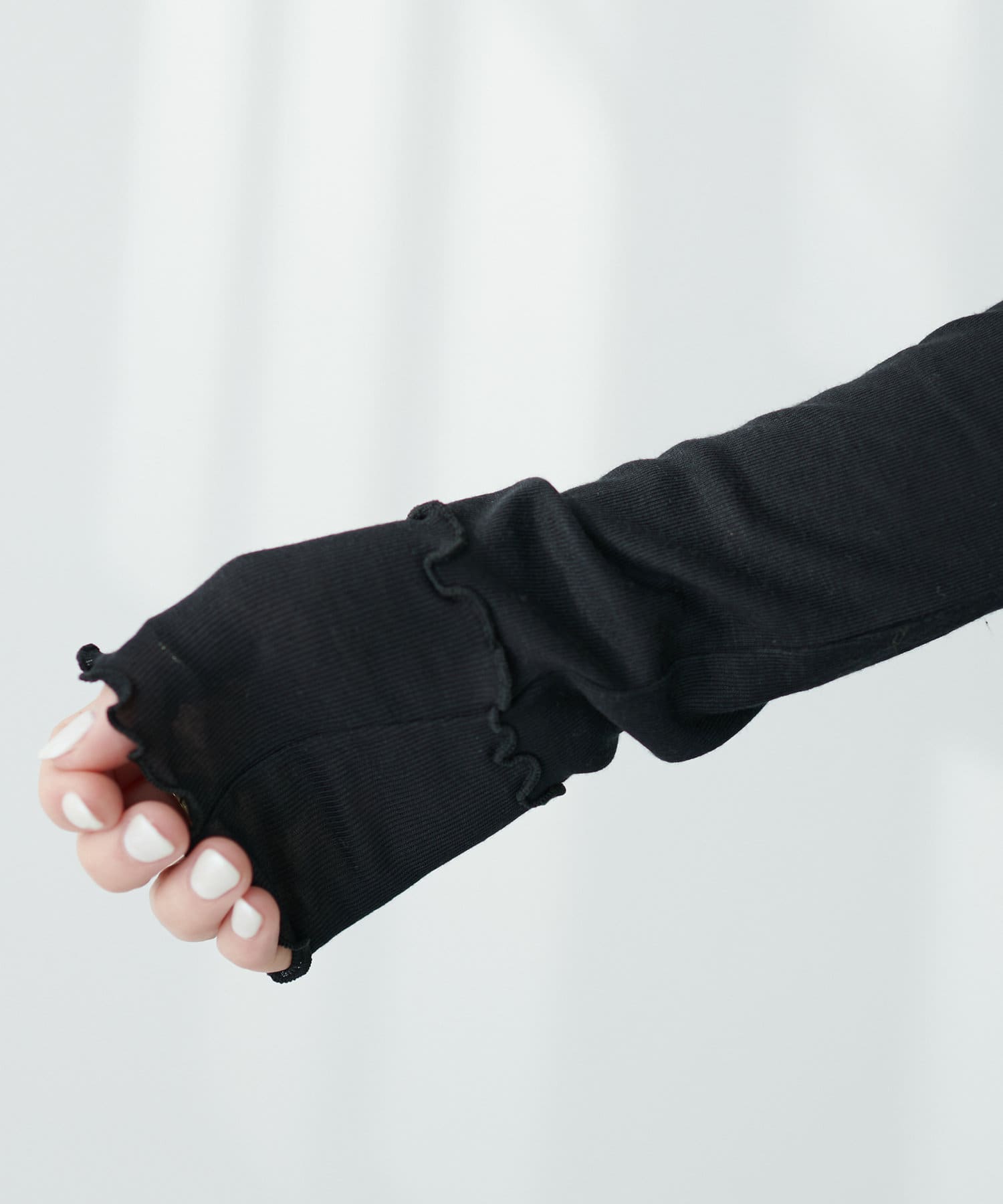 natural couture(ナチュラルクチュール) とろみ感が着心地良いトレンドアイテム！アウトメロウシアープチハイトップス