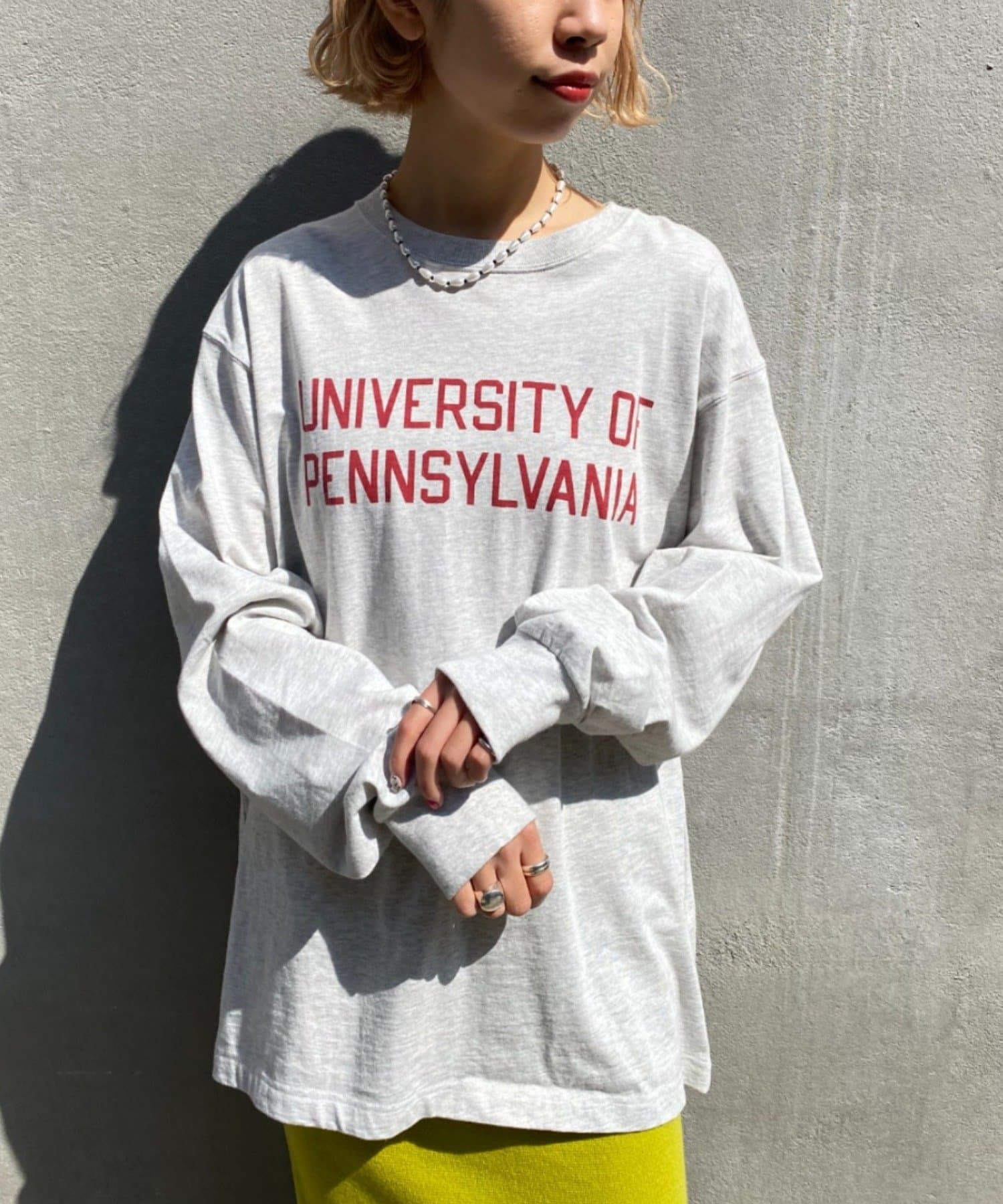 Universityロングスリーブtシャツ Ciaopanic チャオパニック レディース Pal Closet パルクローゼット パルグループ公式ファッション通販サイト