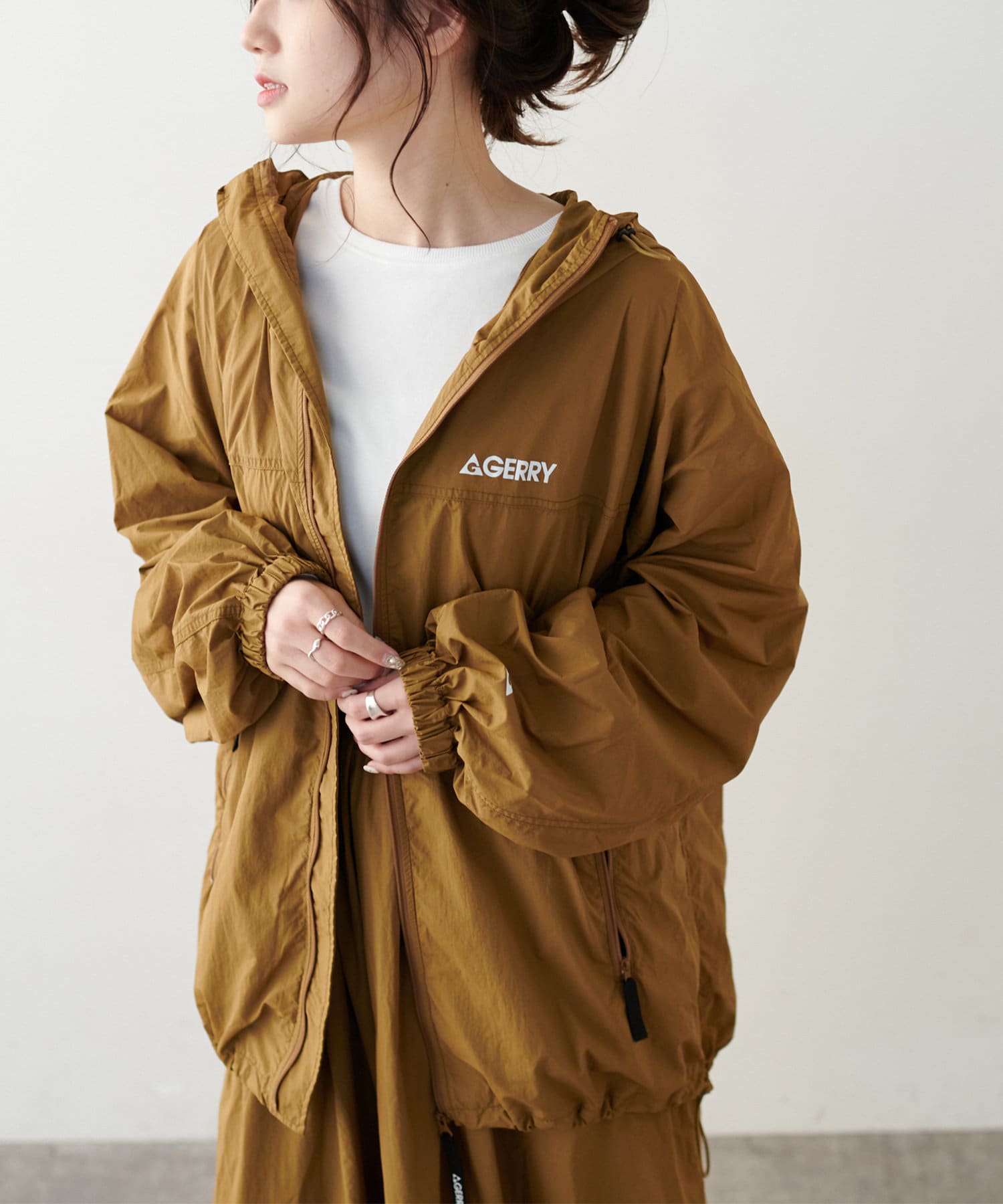 PUAL CE CIN(ピュアルセシン) 【GERRY】PACKABLE JACKET