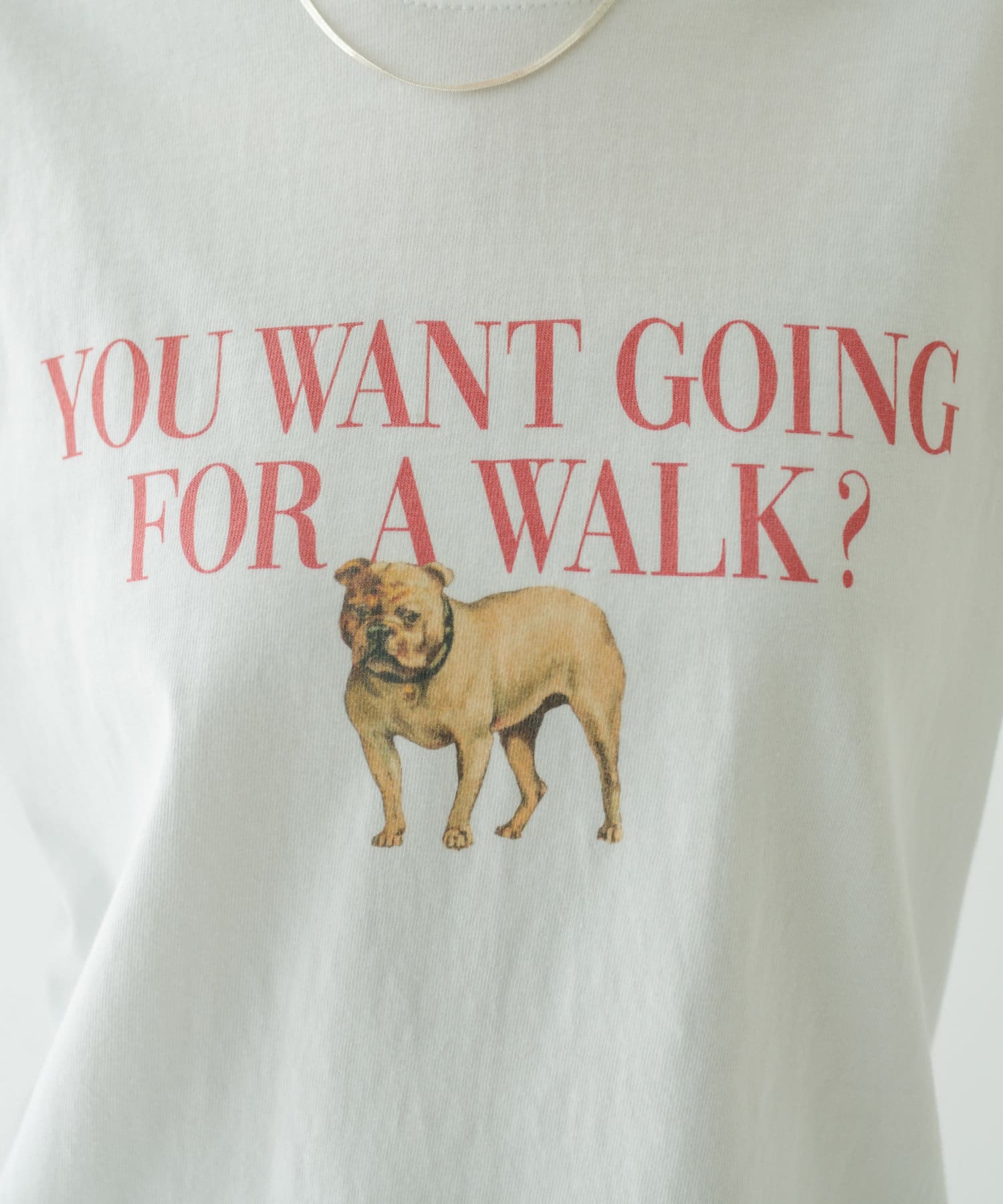mystic(ミスティック) walking dog ロングTシャツ