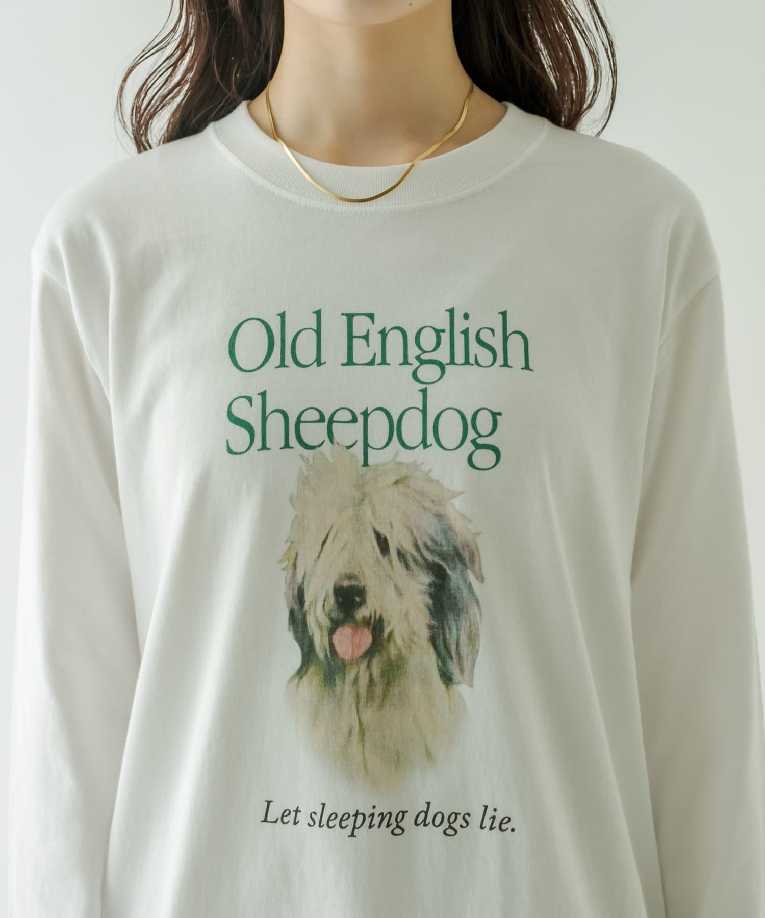 mystic(ミスティック) sheep dog ロングTシャツ