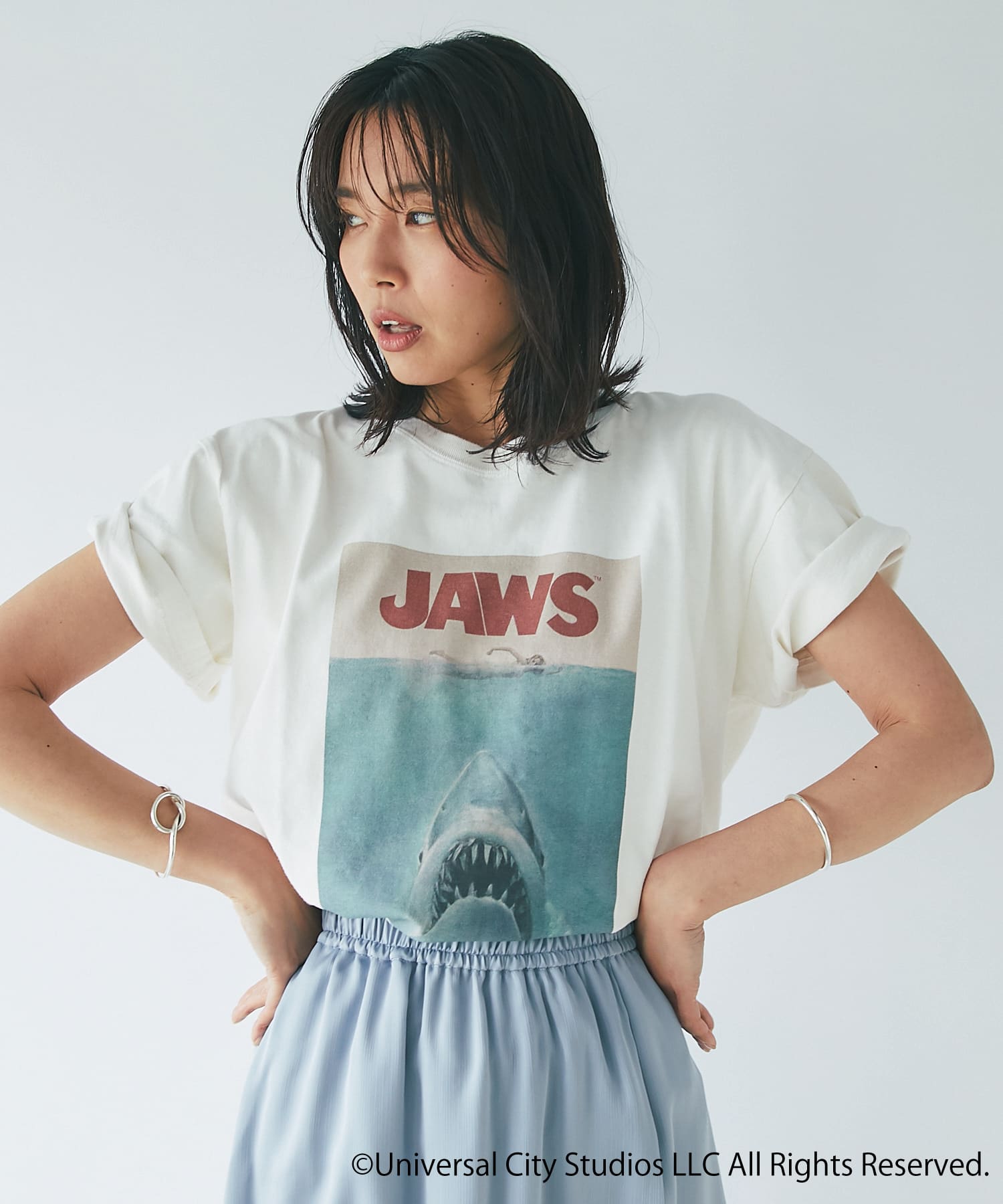 GOOD ROCK SPEED】JAWS Tee | RIVE DROITE(リヴドロワ)レディース