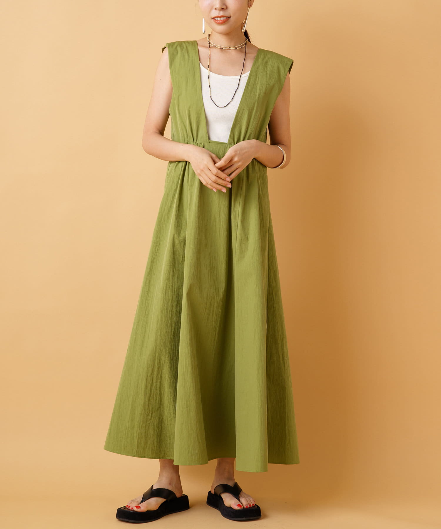 Odore オドル ジャンパーワンピース Loungedress ラウンジドレス レディース Pal Closet パルクローゼット パルグループ公式ファッション通販サイト